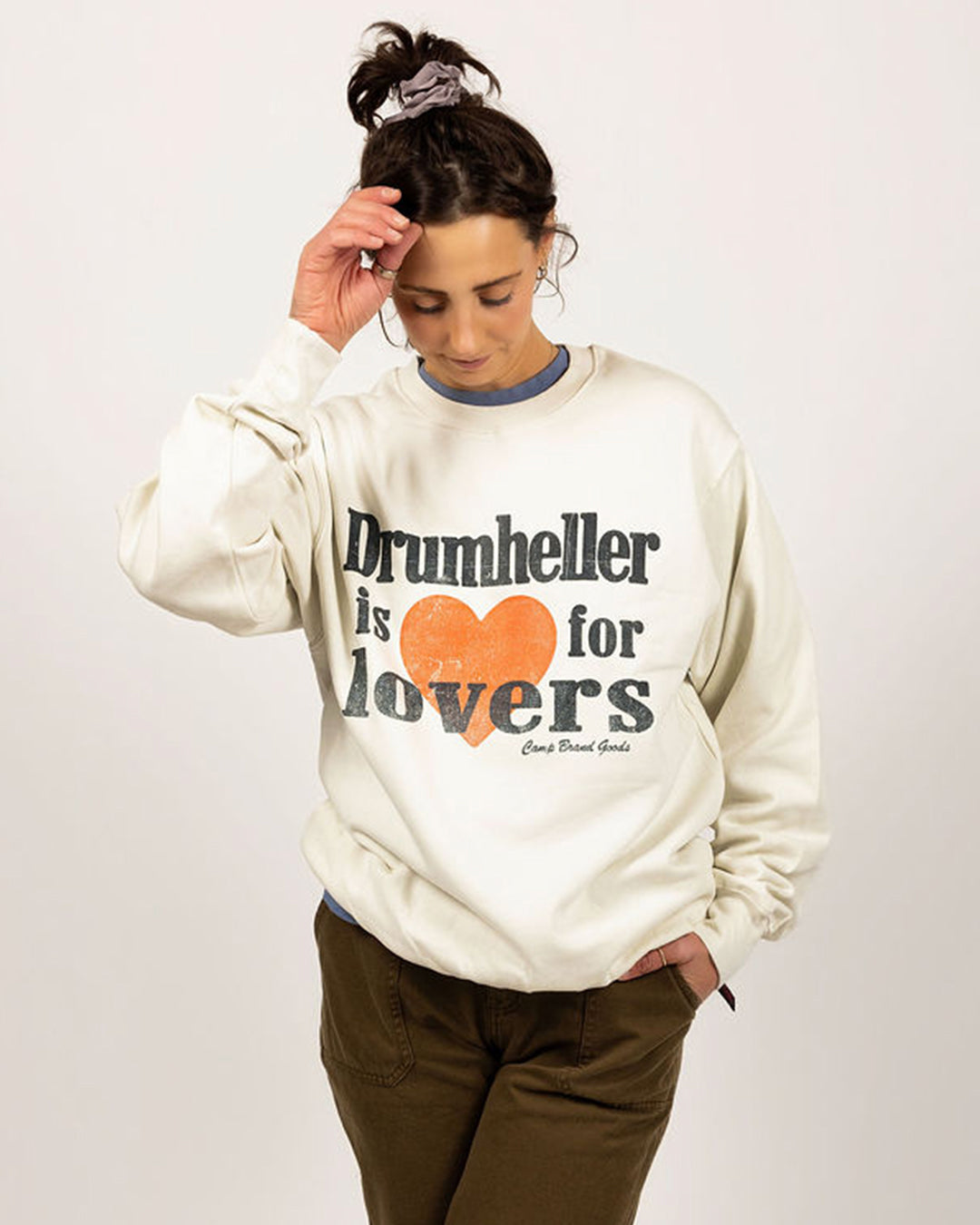 Drumheller Everyday Crewneck - Bone