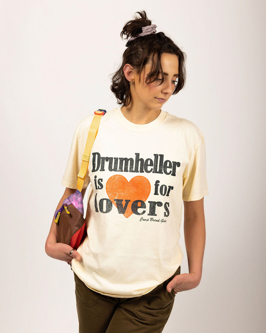 Drumheller Vintage T-Shirt - Off White