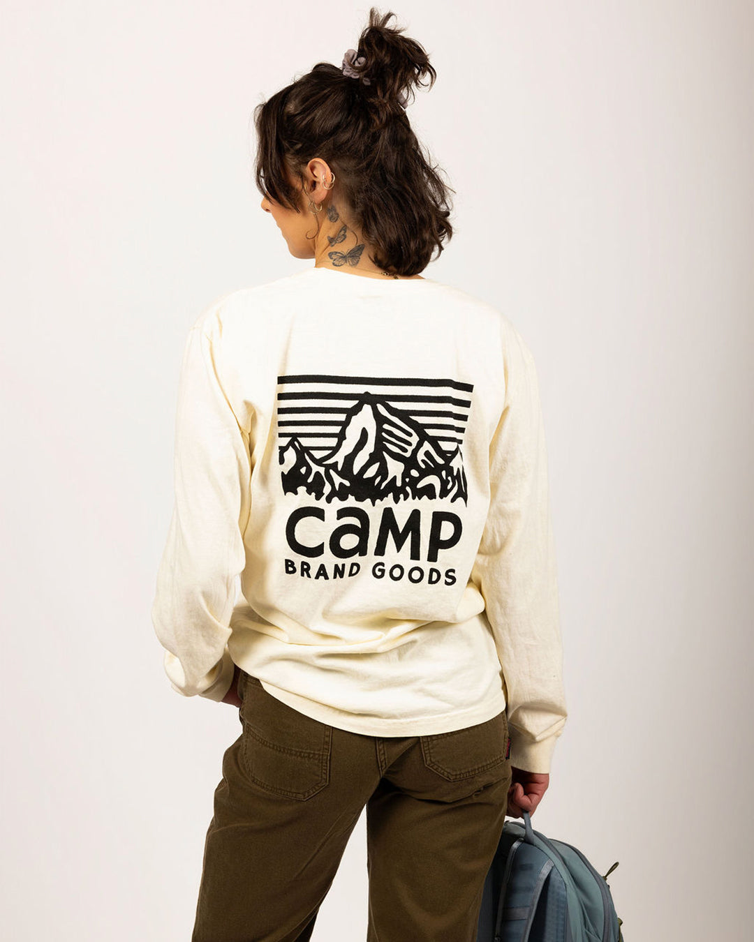Heritage Logo Vintage Longsleeve - Off White