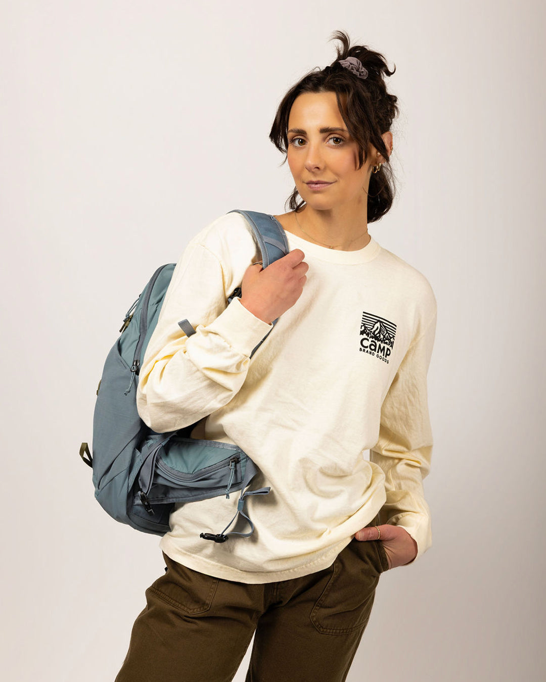 Heritage Logo Vintage Longsleeve - Off White