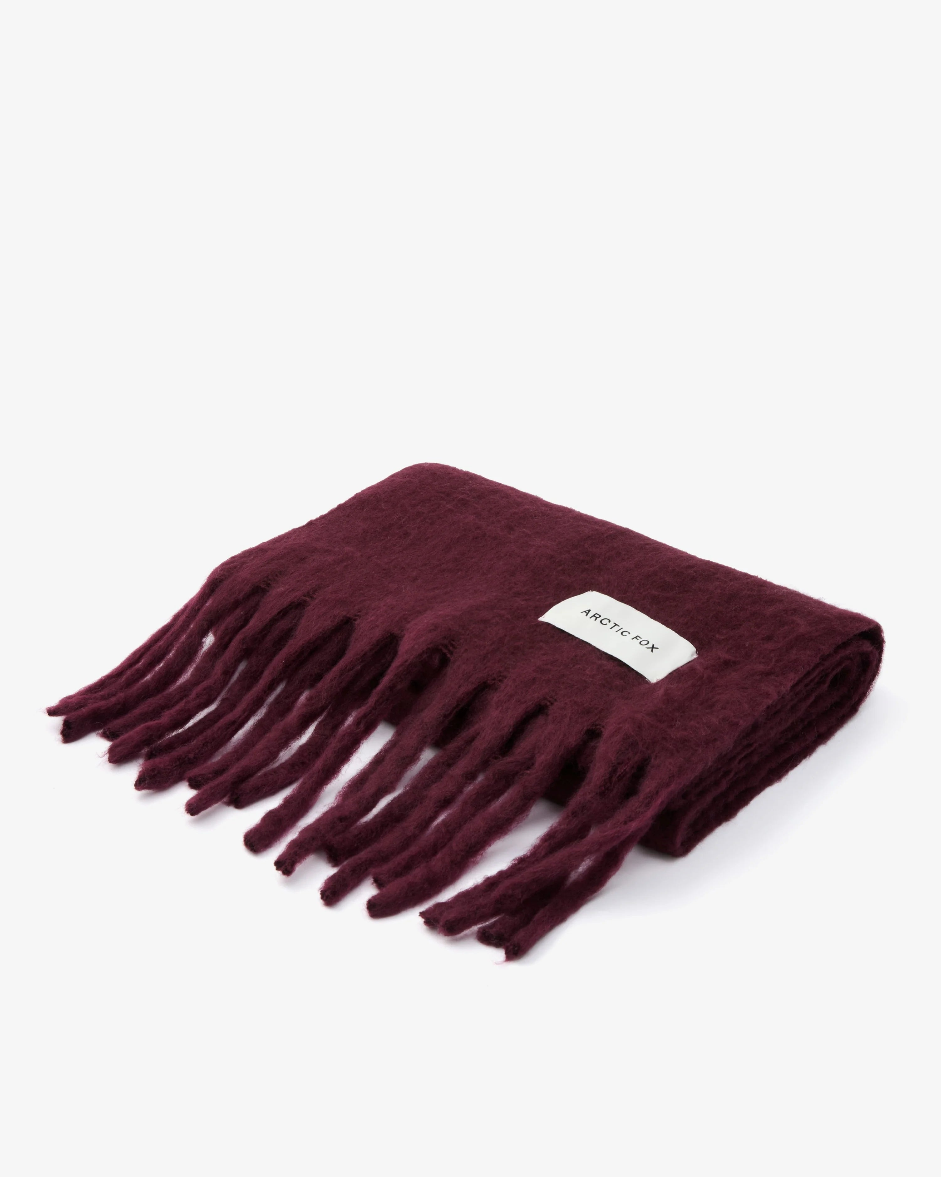 The Stockholm Scarf Cherry Lacquer