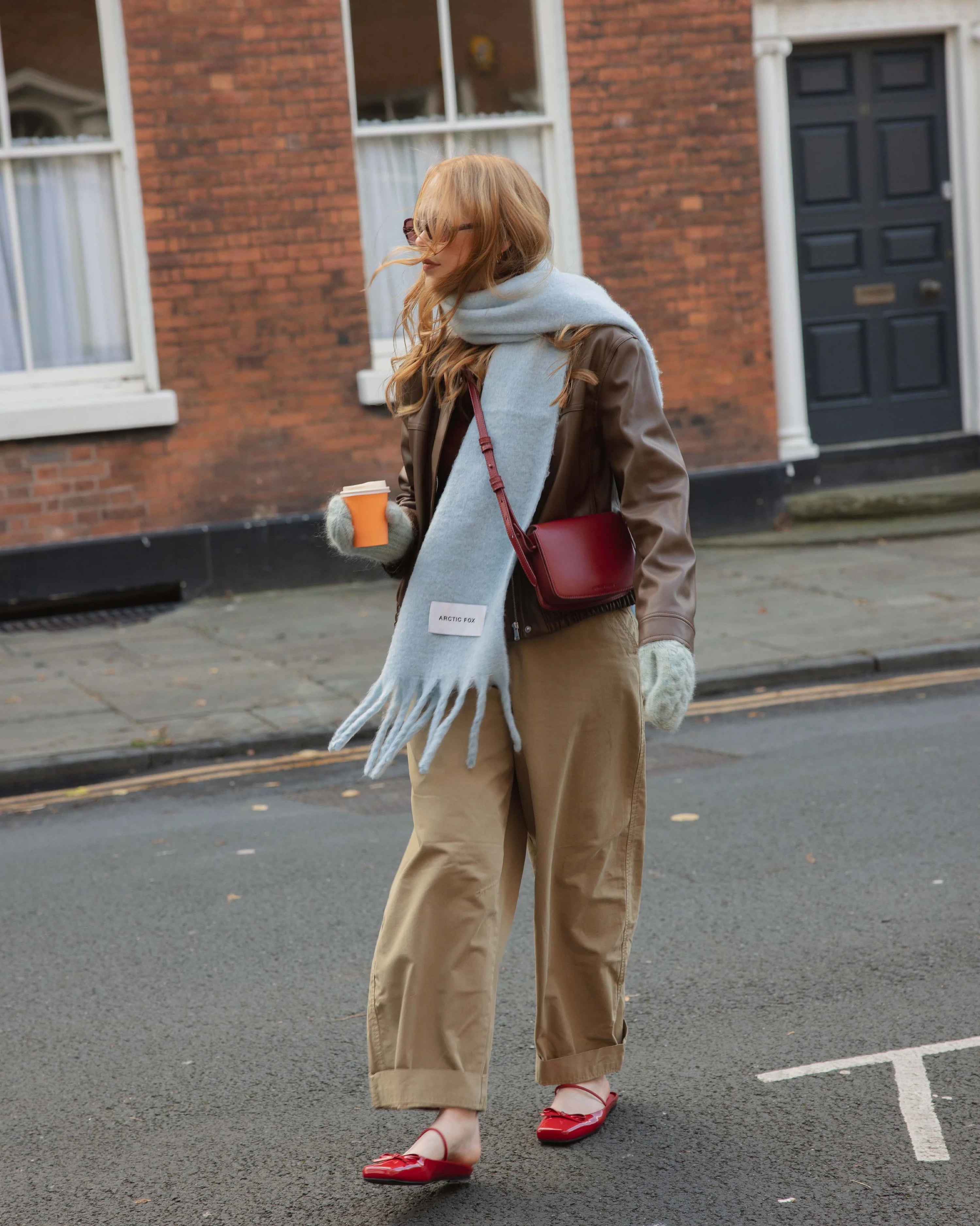 The Stockholm Scarf Glacier Blue
