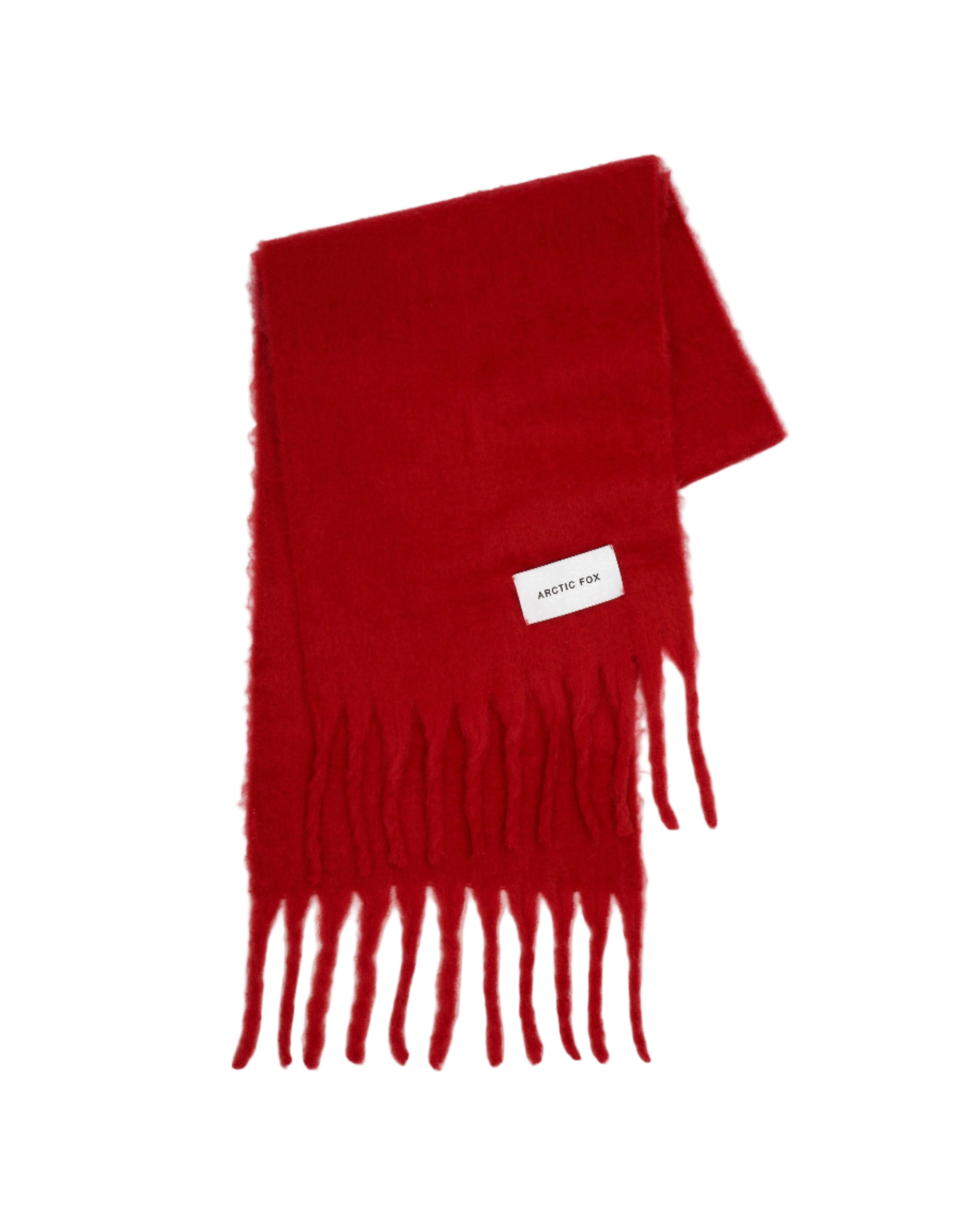 The Stockholm Scarf Crimson Red