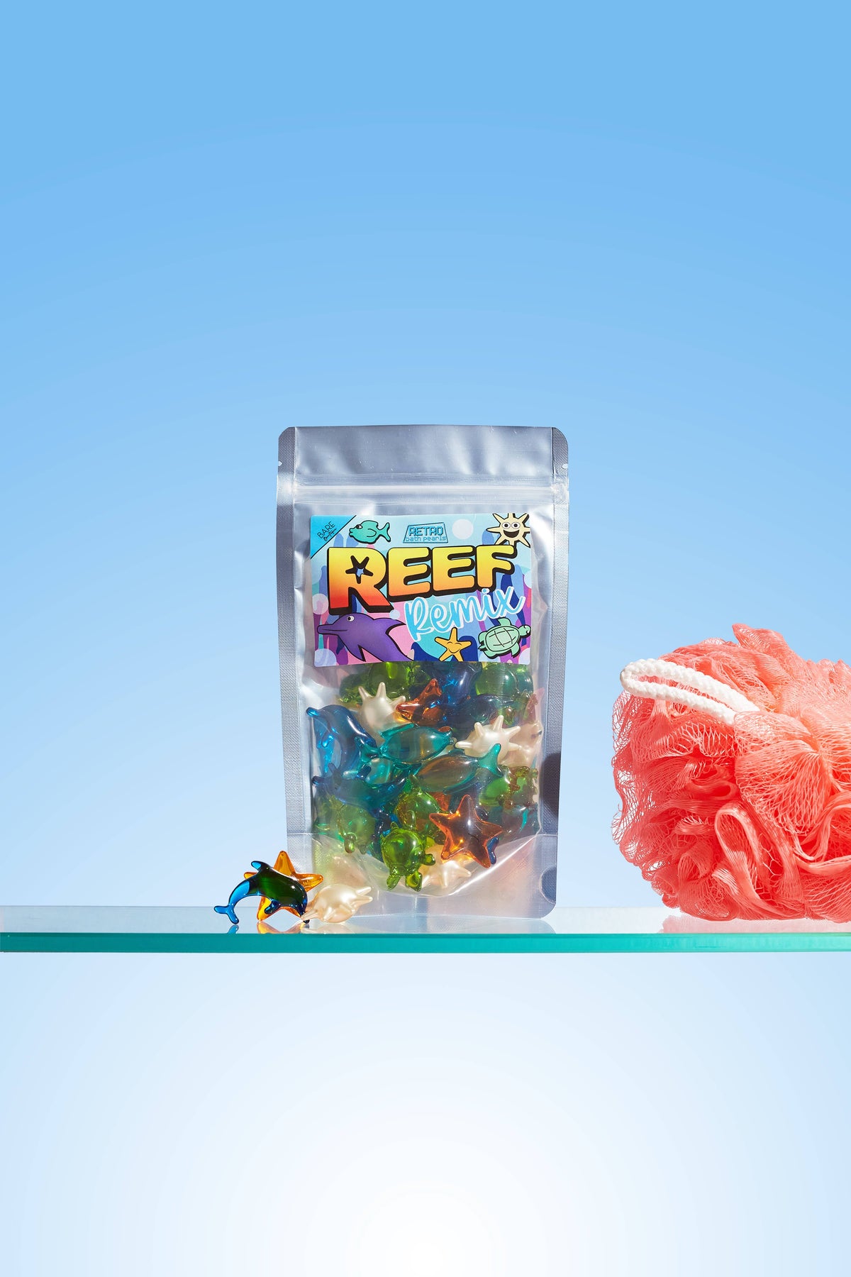 Bare Boutique Retro Bath Pearls - Reef Remix - 30 Pack product bag