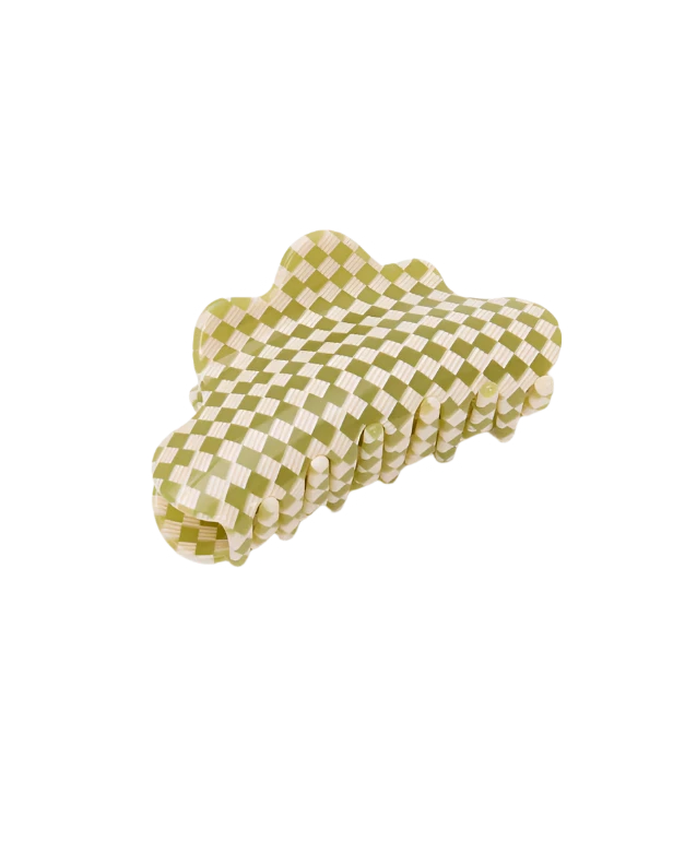 Baby Nimbus Claw in Olive Check