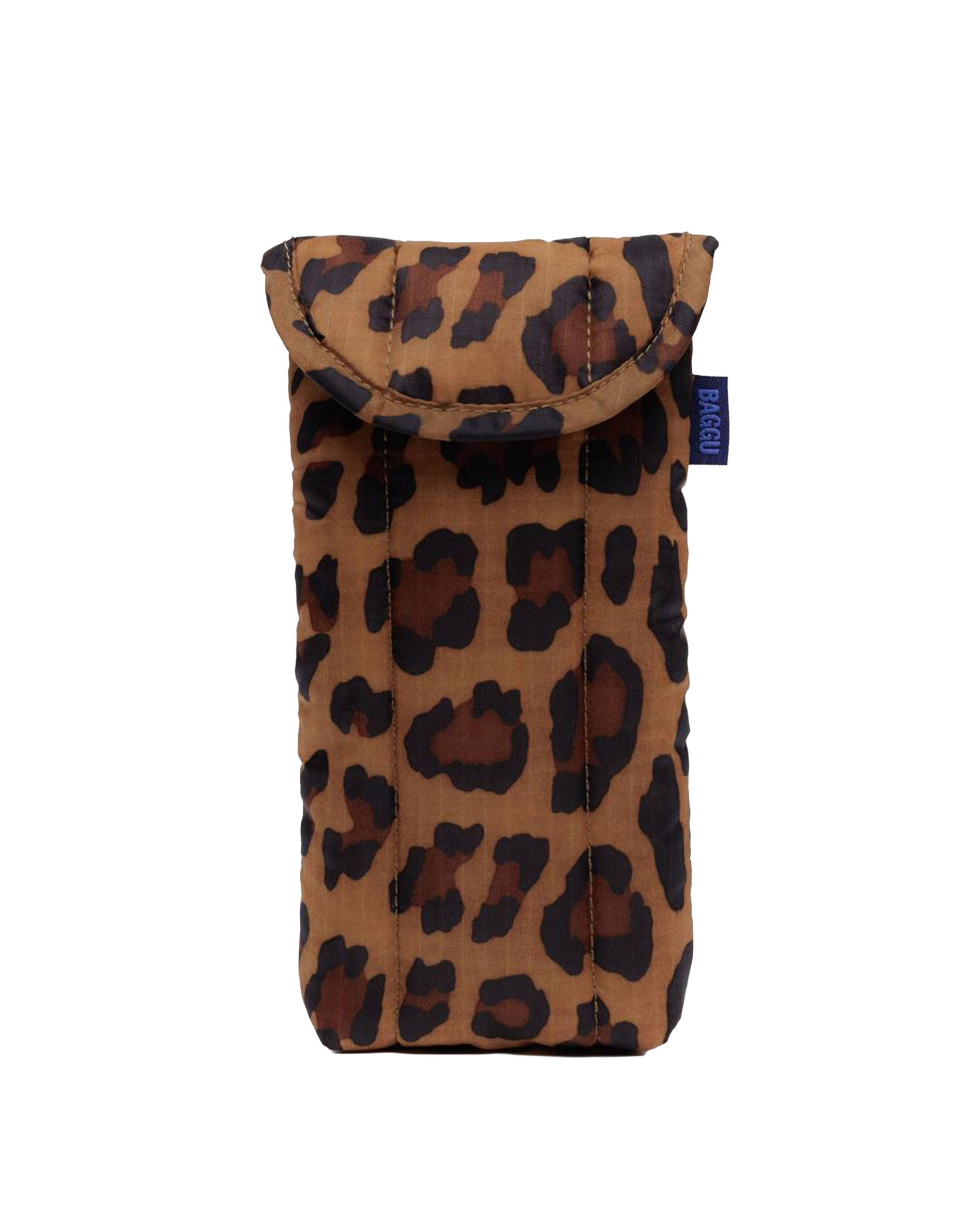 Puffy Glasses Sleeve Leopard
