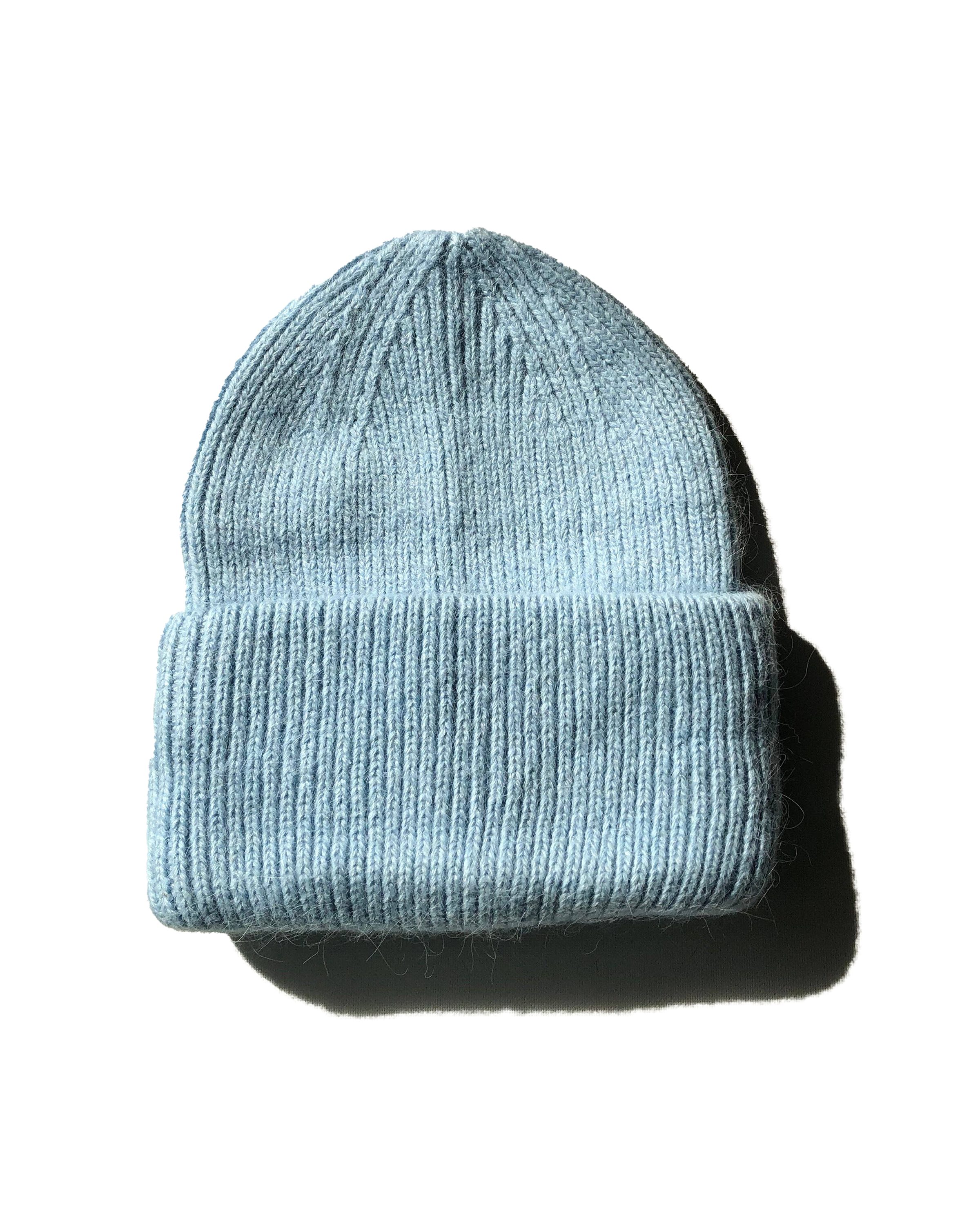 Royal Angora Wool Beanie - Sky Light Blue