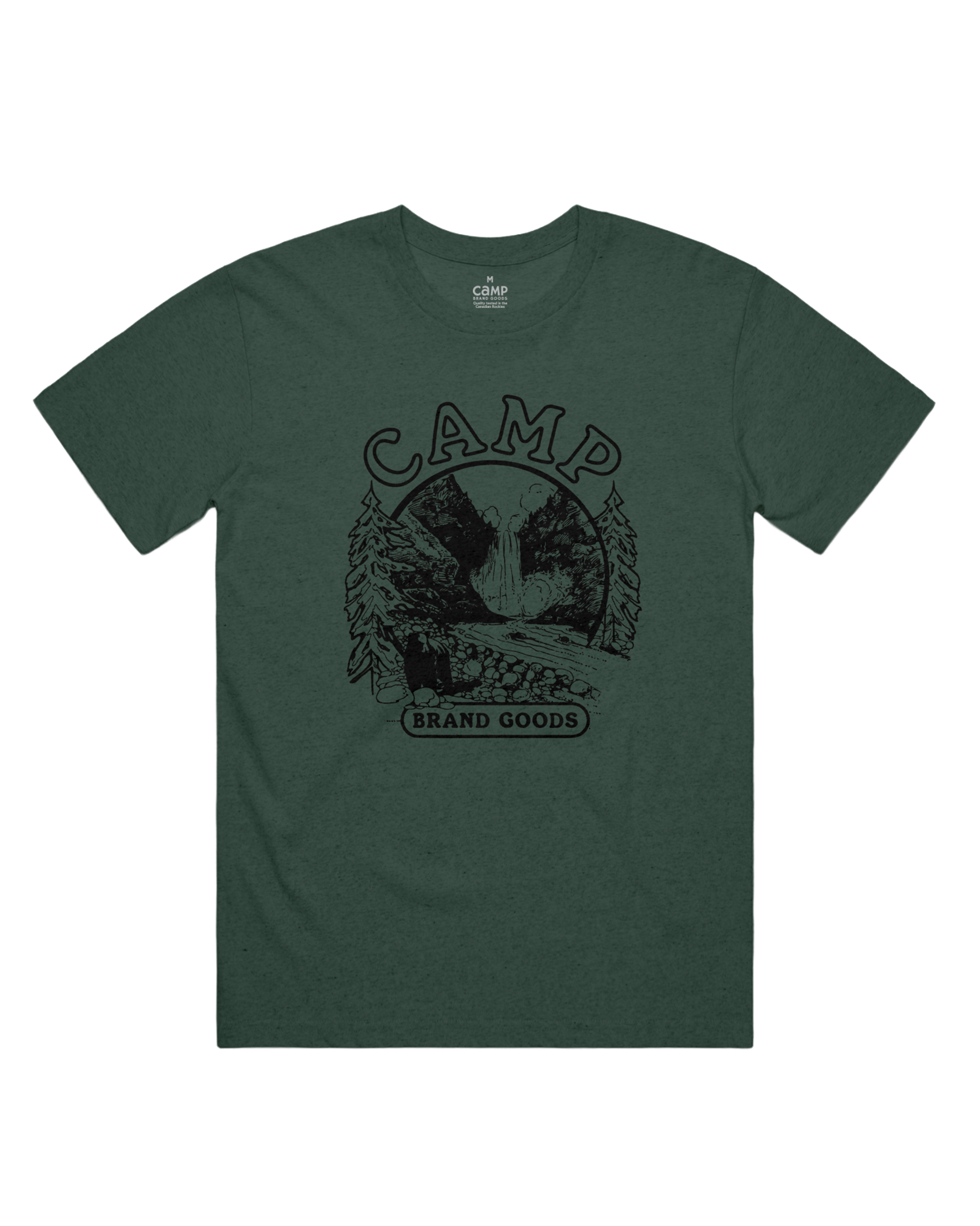 Bear Falls T-Shirt - Heather Forest