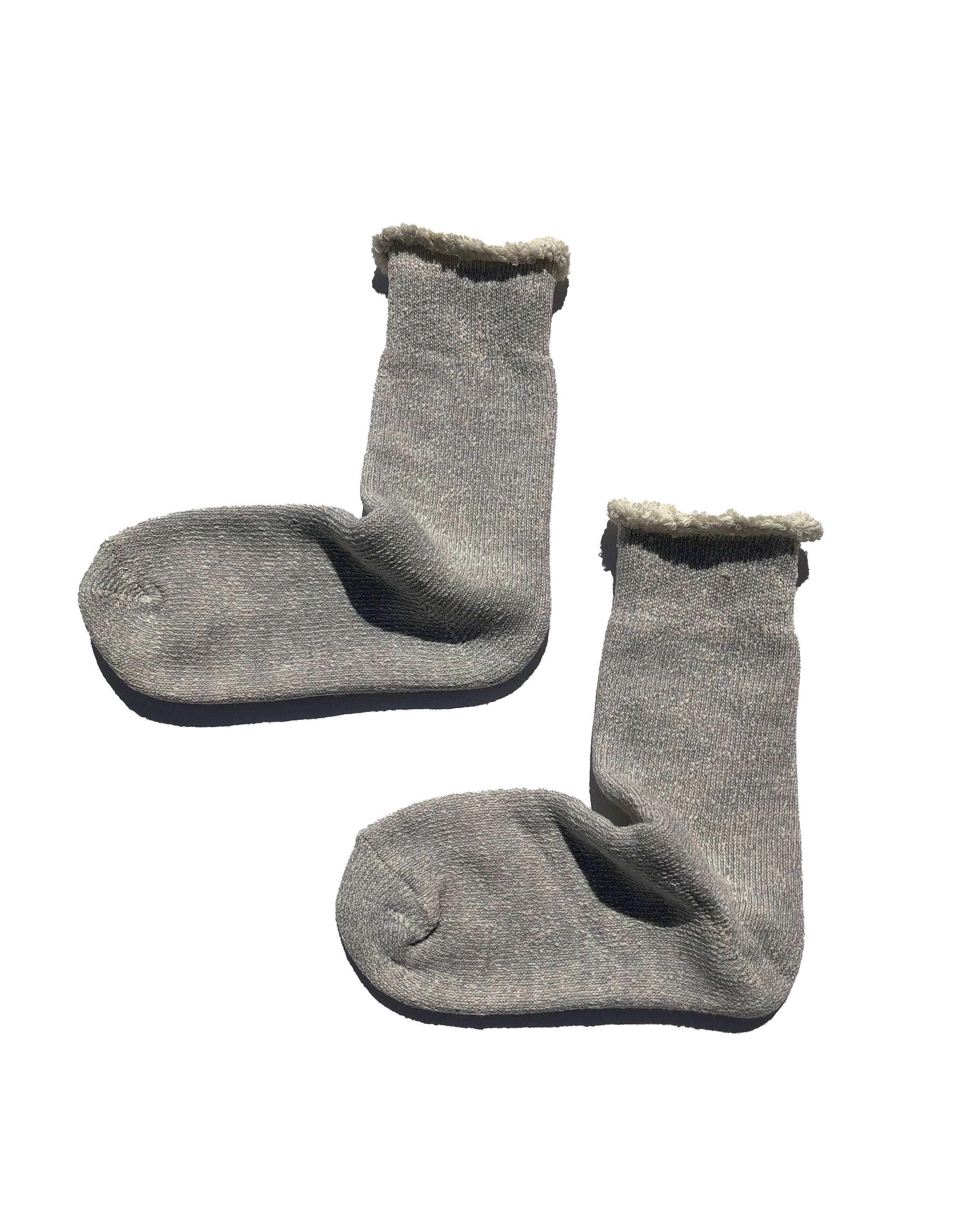 Super Terry Loop Socks Light Grey