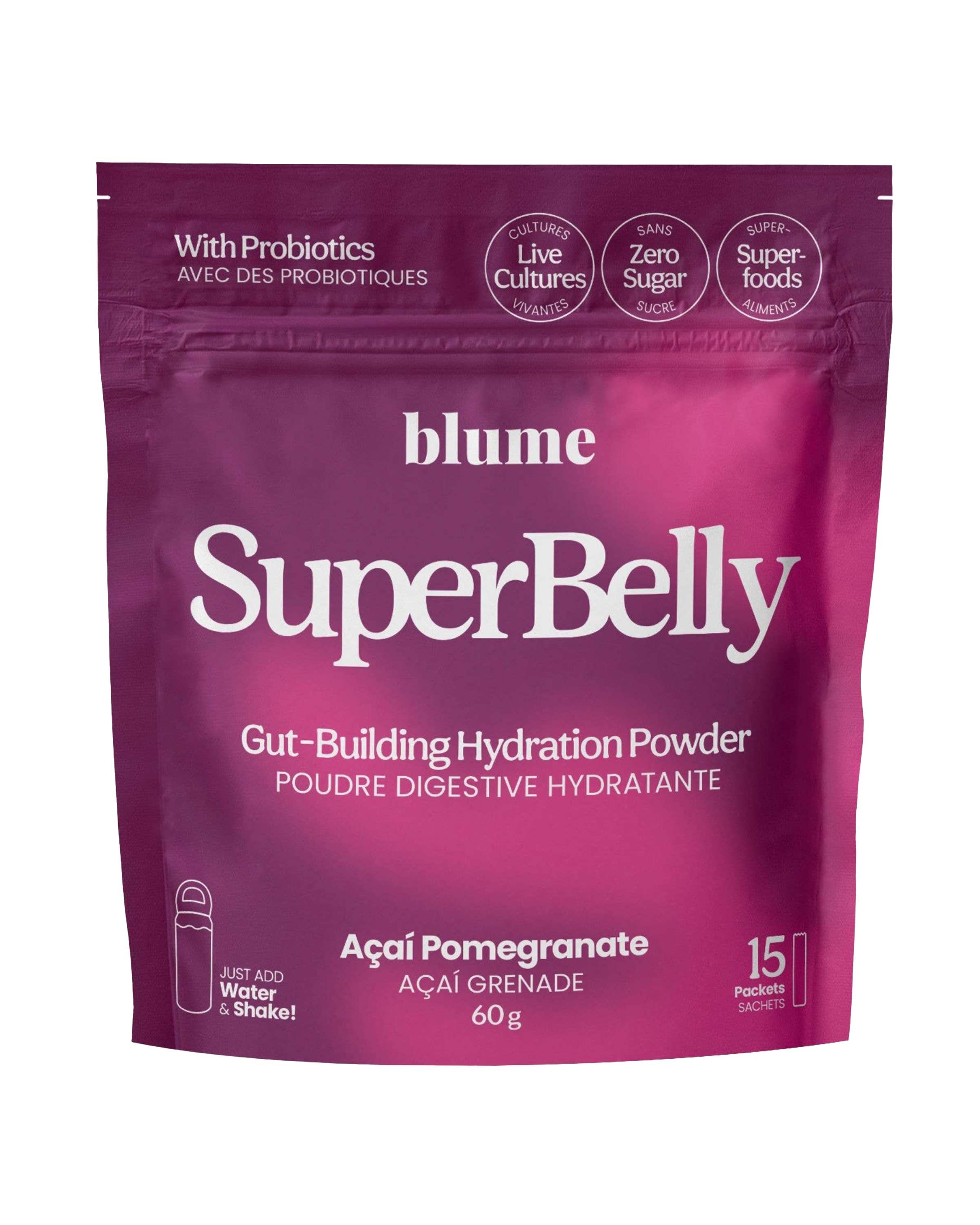SuperBelly Hydration Powder - Açai Pomegranate