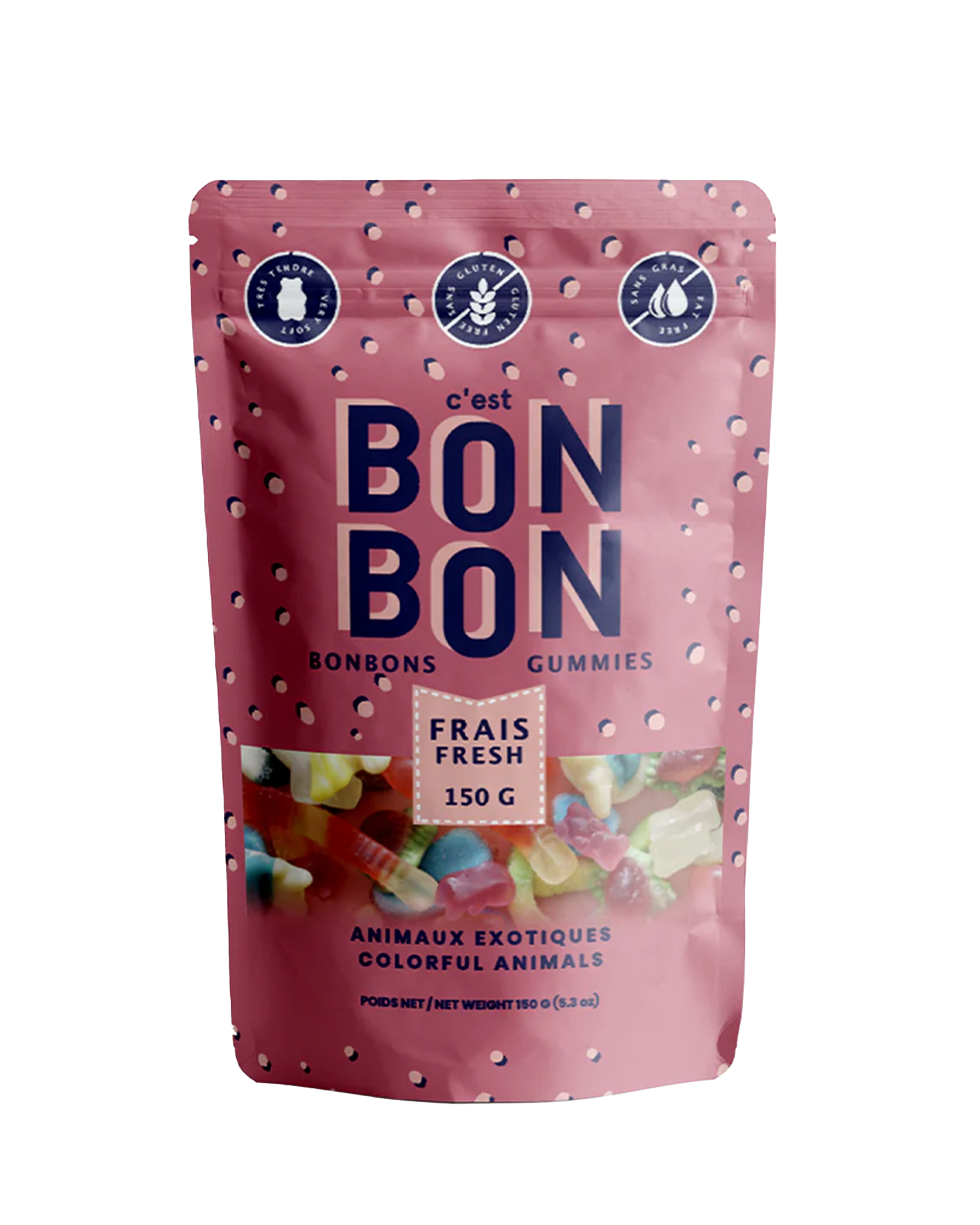 Colourful Animals Gummy Candies