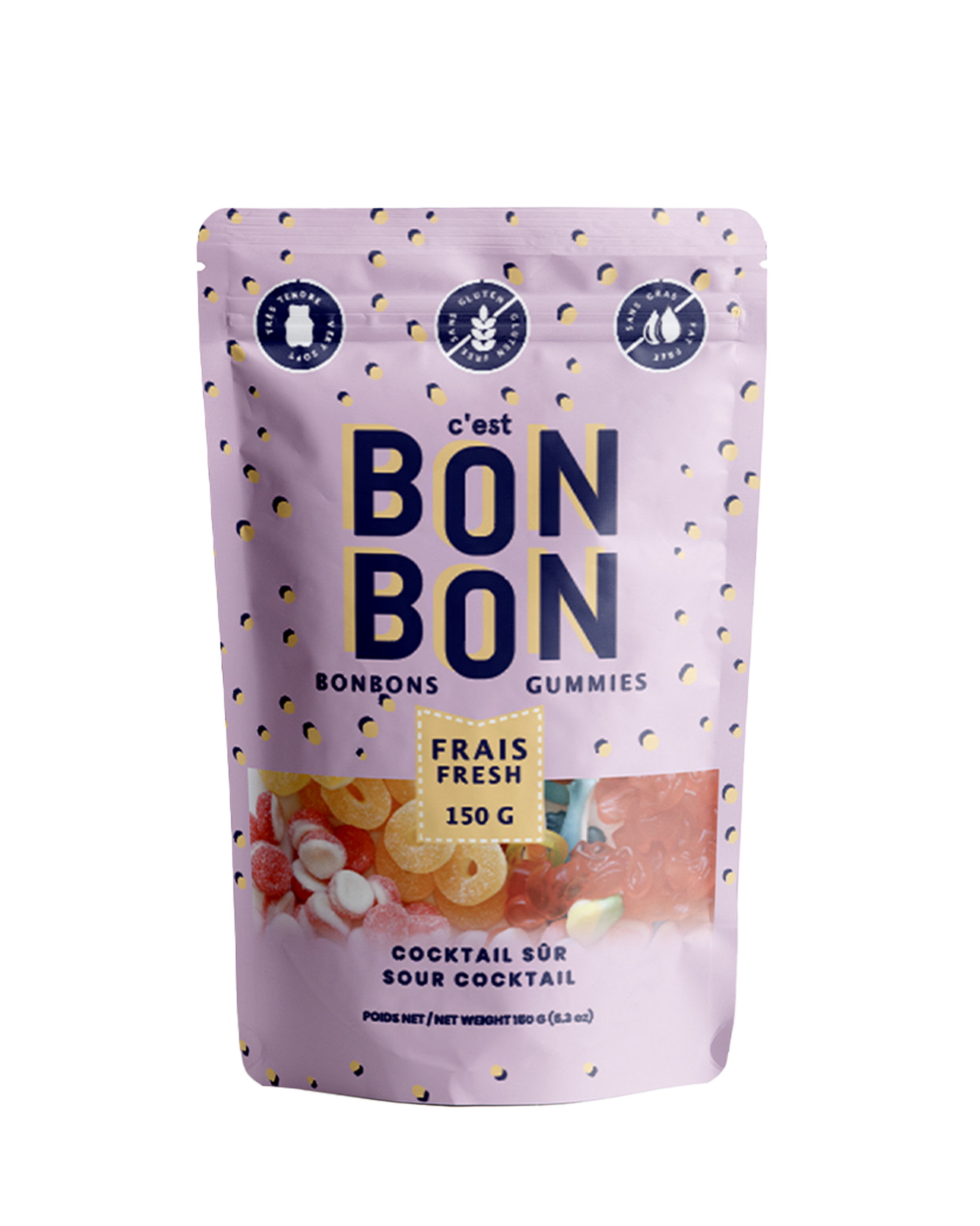 Sour Cocktail Gummy Candies