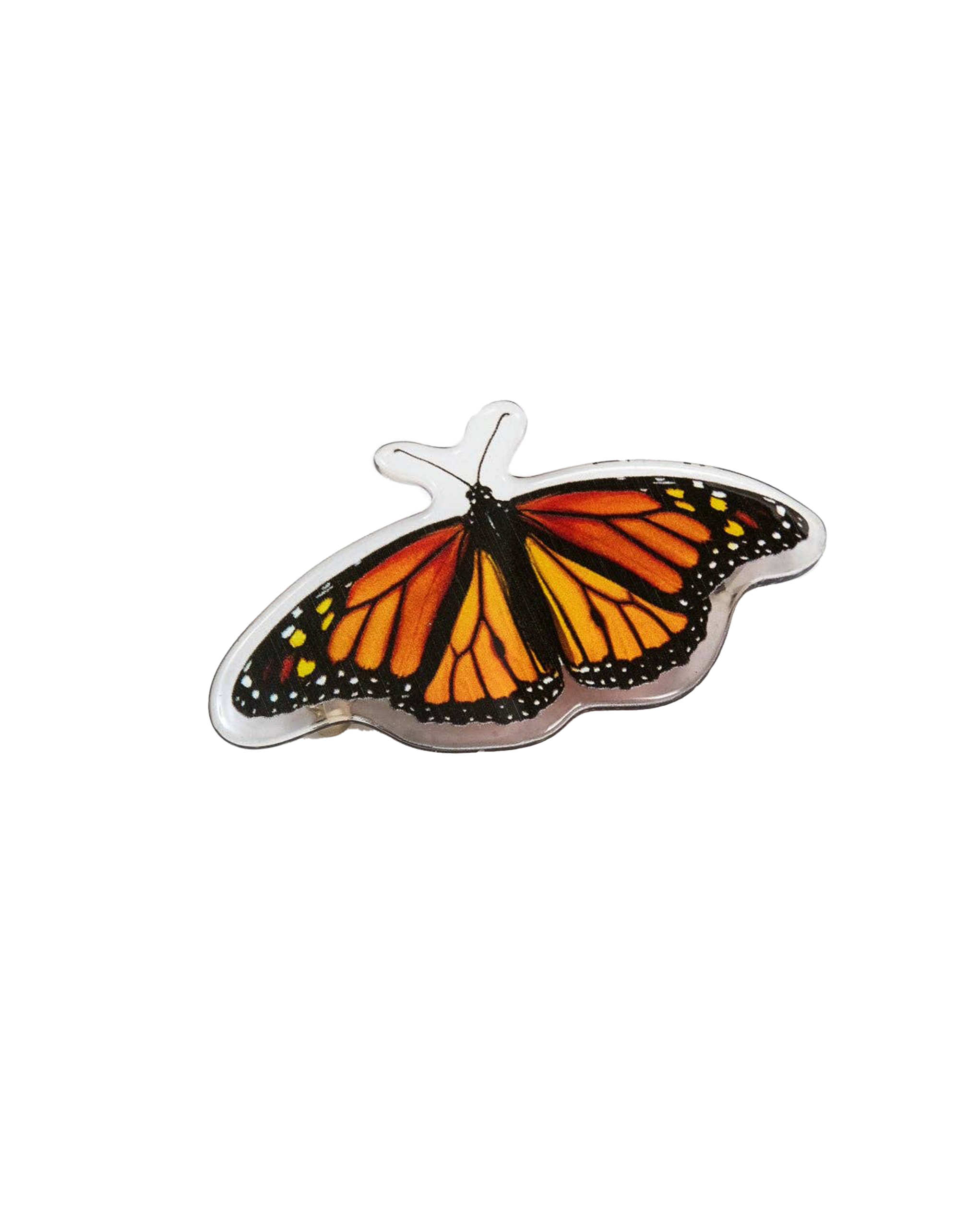 Barrette in Monarch Butterfly