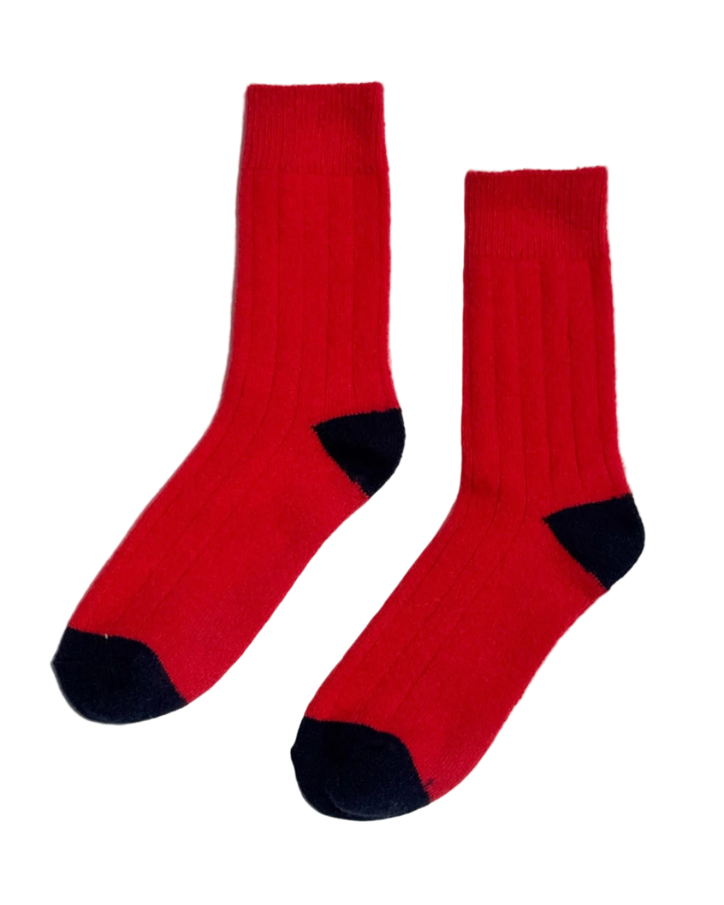 Classic Cashmere Socks Poppy Red