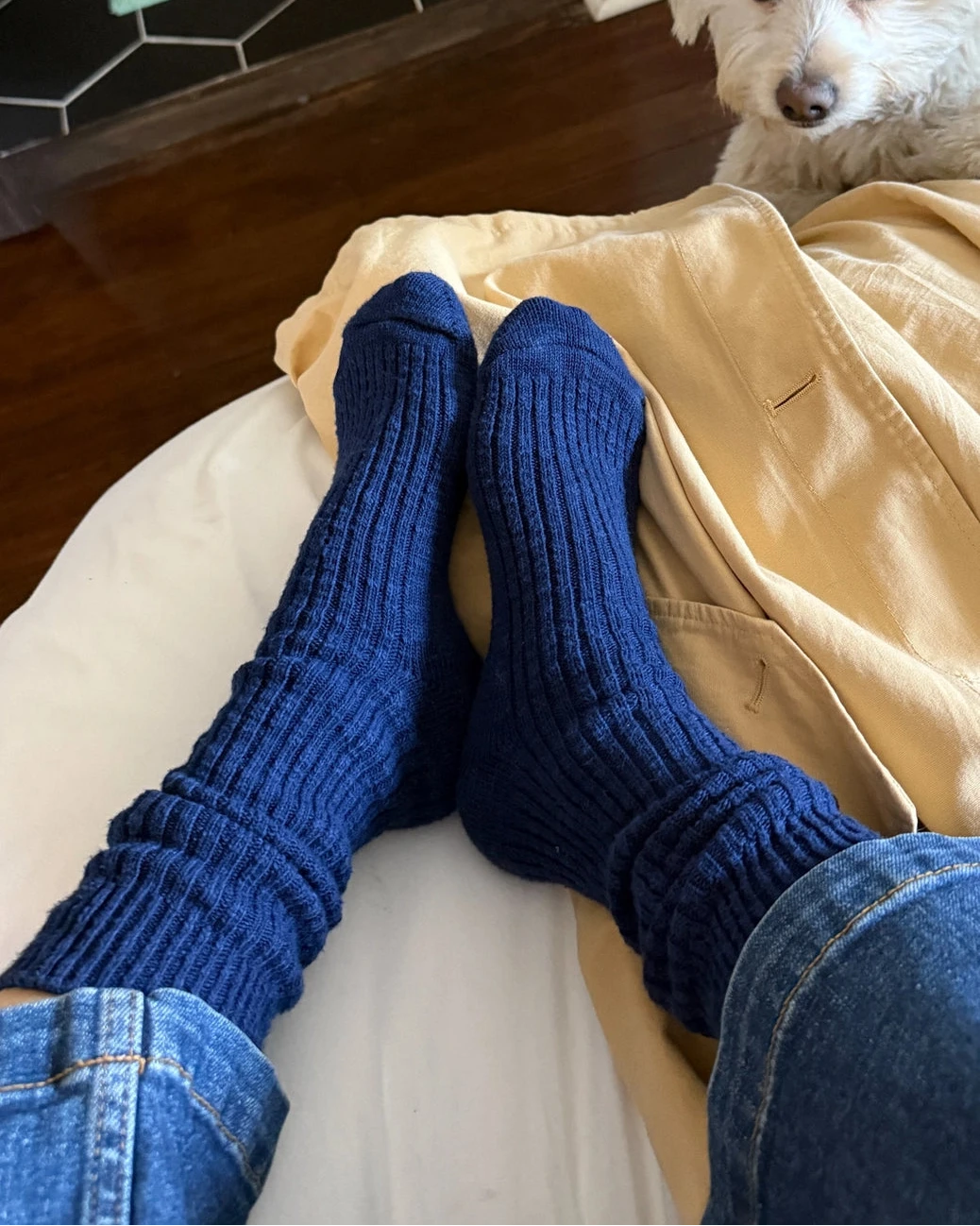 Cottage Socks Navy