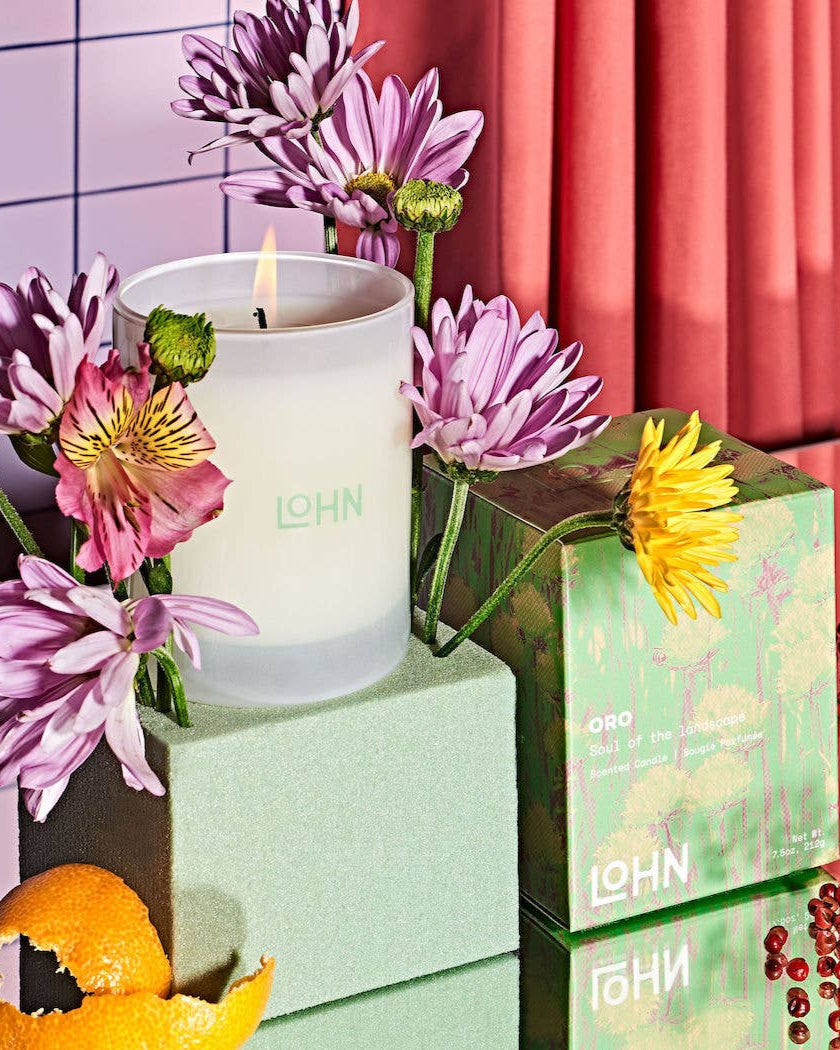 LOHN Candle - ORO Jasmine & Pink Pepper