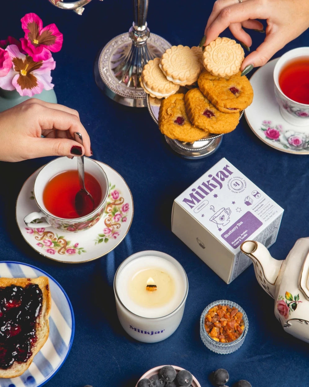 Blueberry Tea Candle