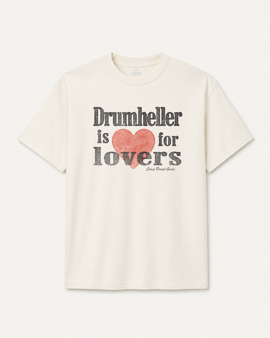 Drumheller Vintage T-Shirt - Off White