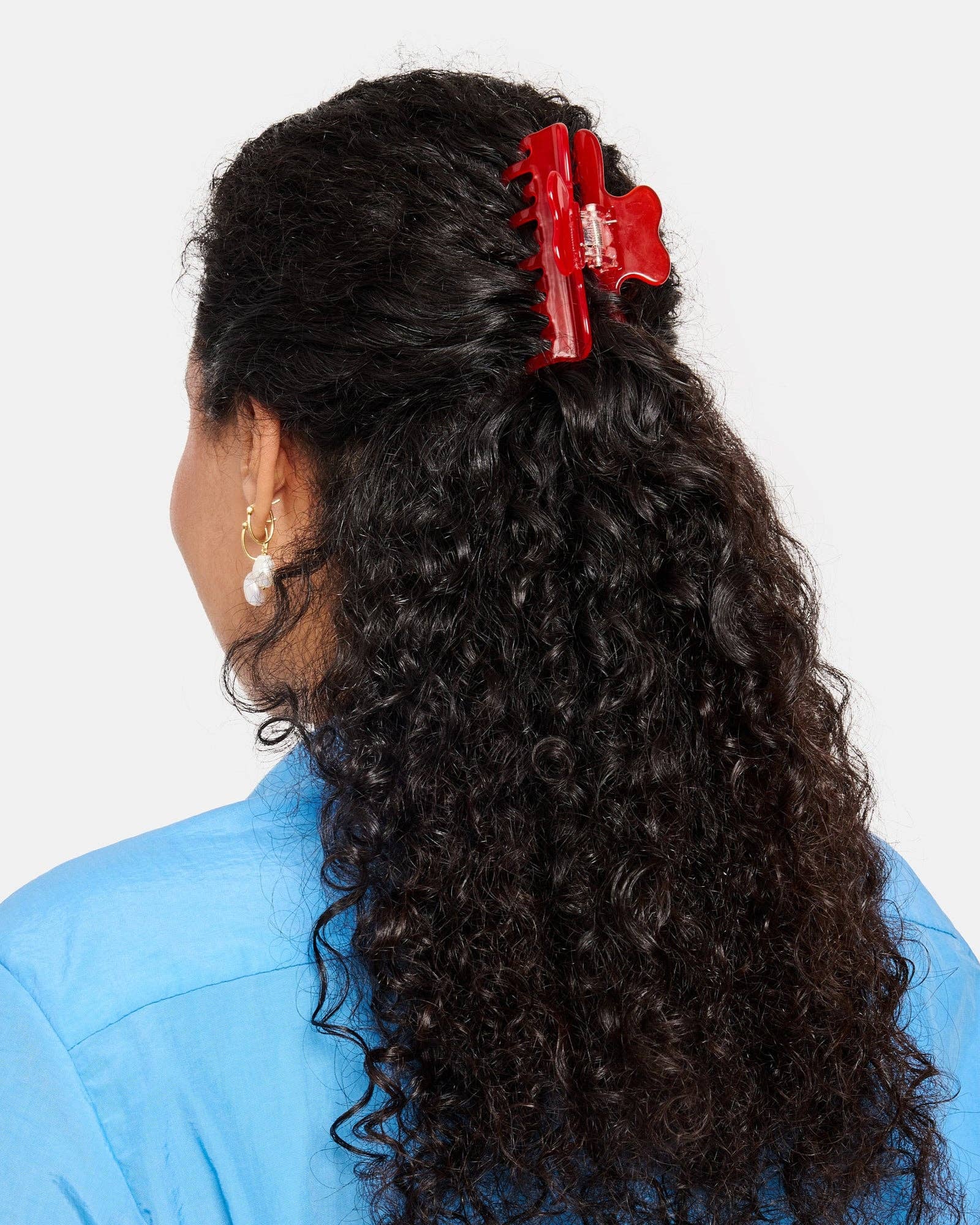 Jojo Claw in Small Candy Red
