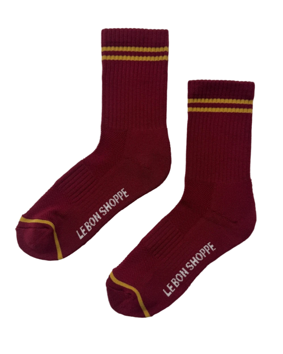 Boyfriend Socks Cardinal