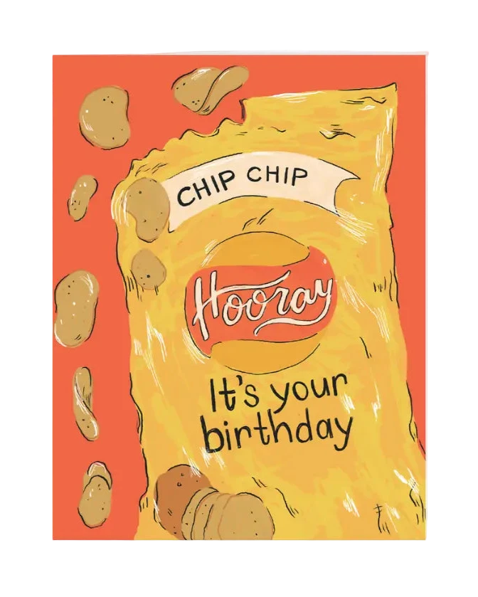 Chip Chip Hooray Birthday Card