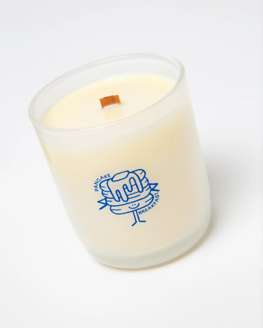 Pancake Breakfast Candle
