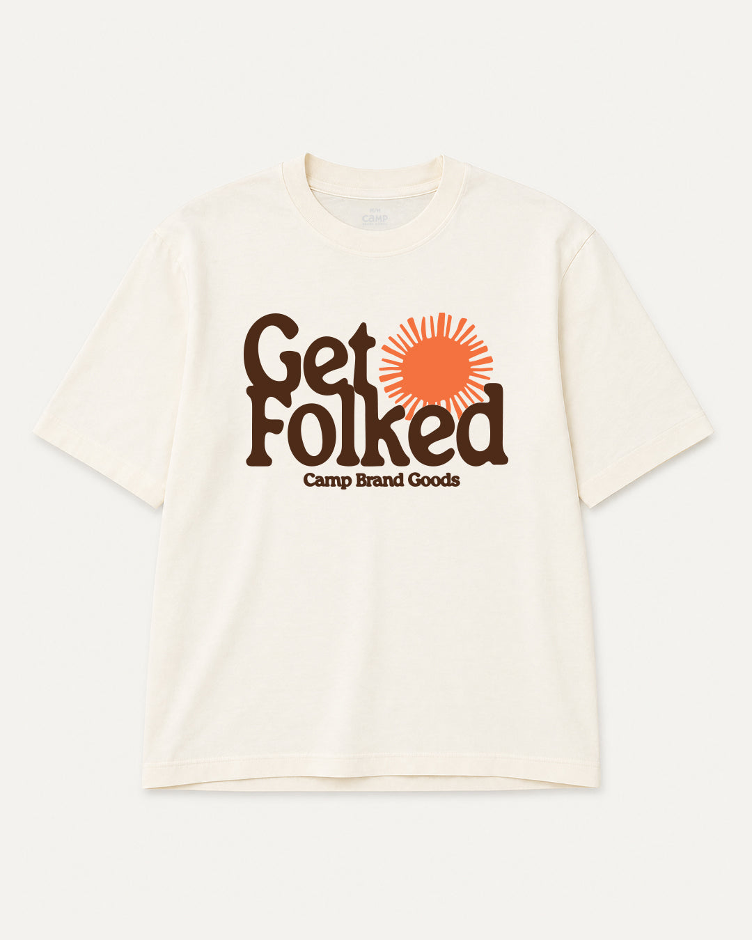 Get Folked W's Vintage T-Shirt - Off White