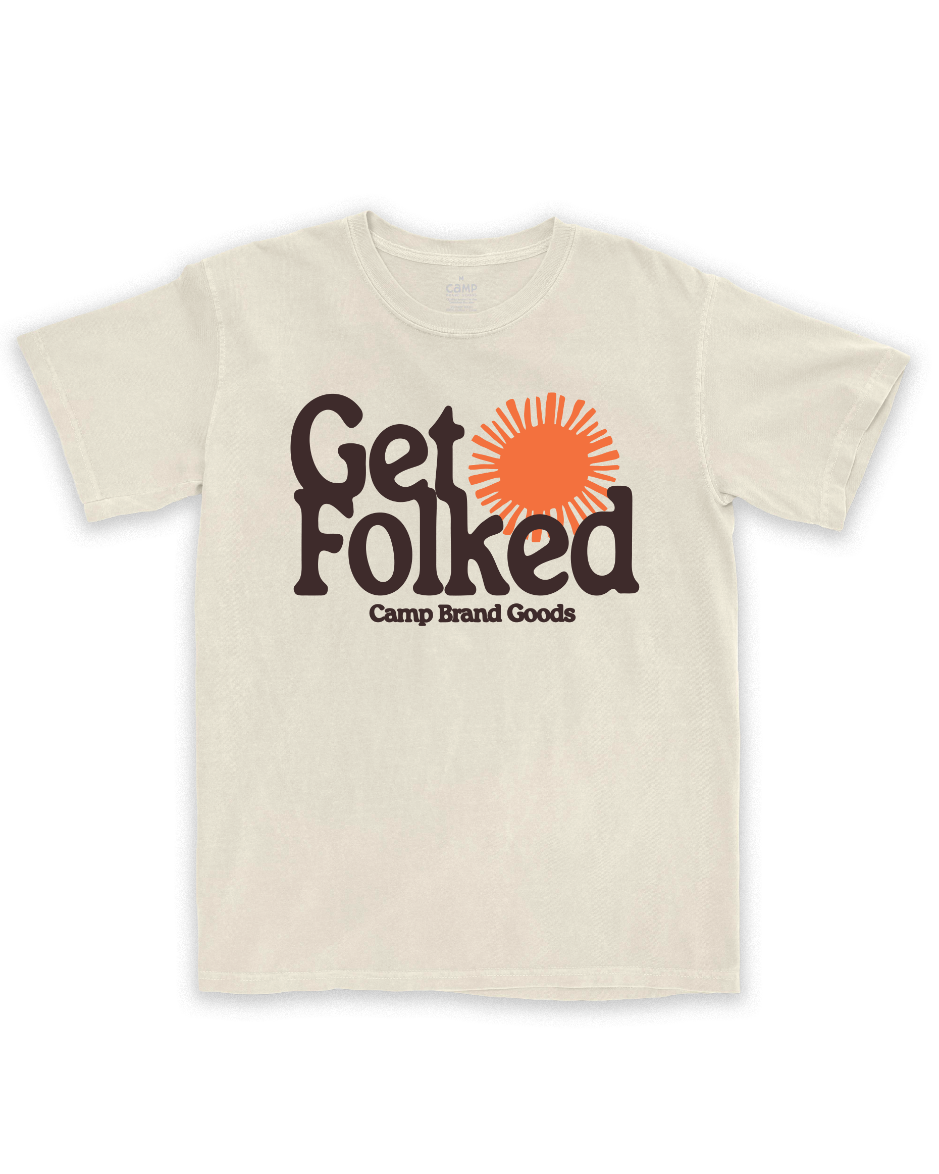 Get Folked Vintage Tee - Off White