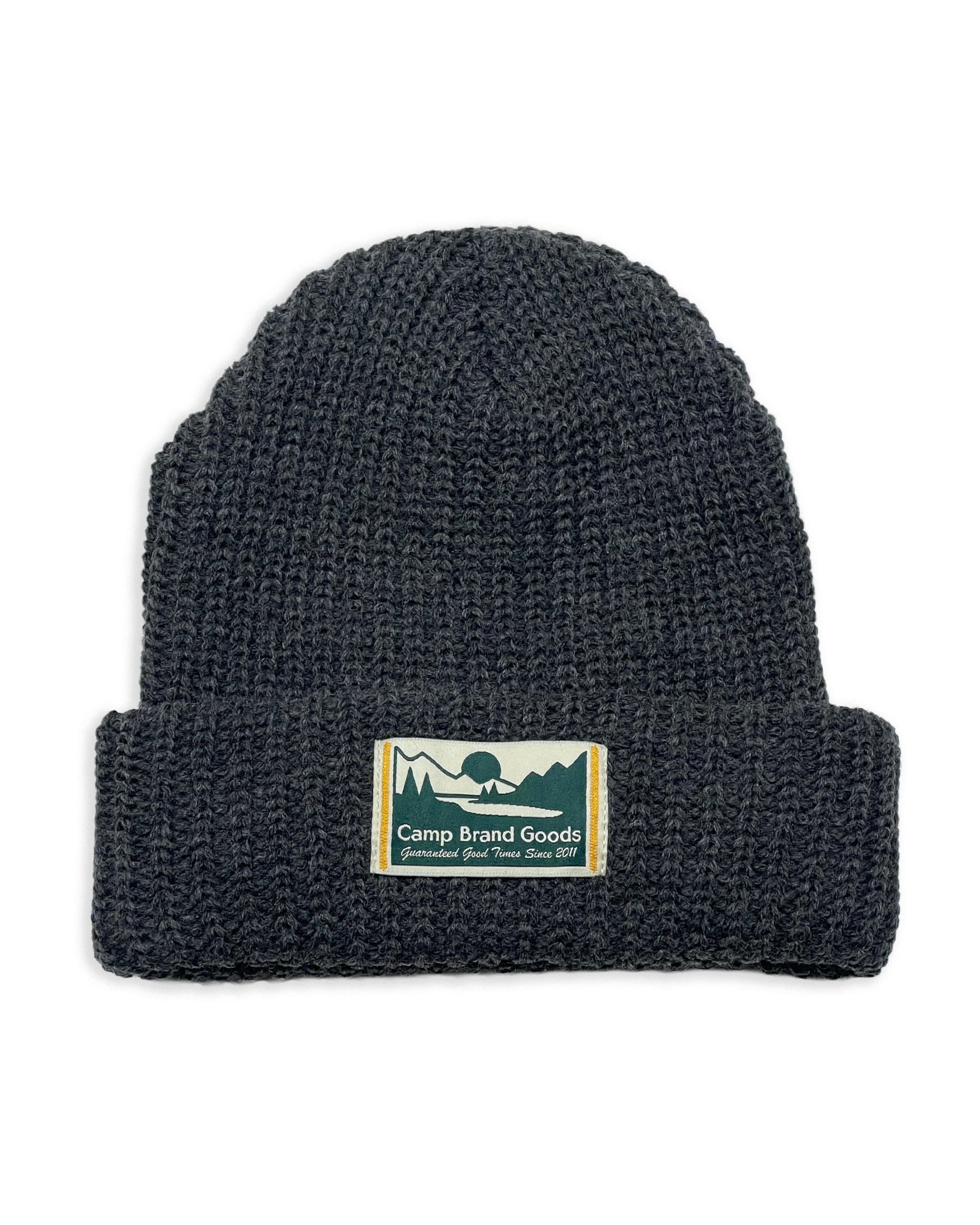Ribbed Good Times Toque-Charcoal