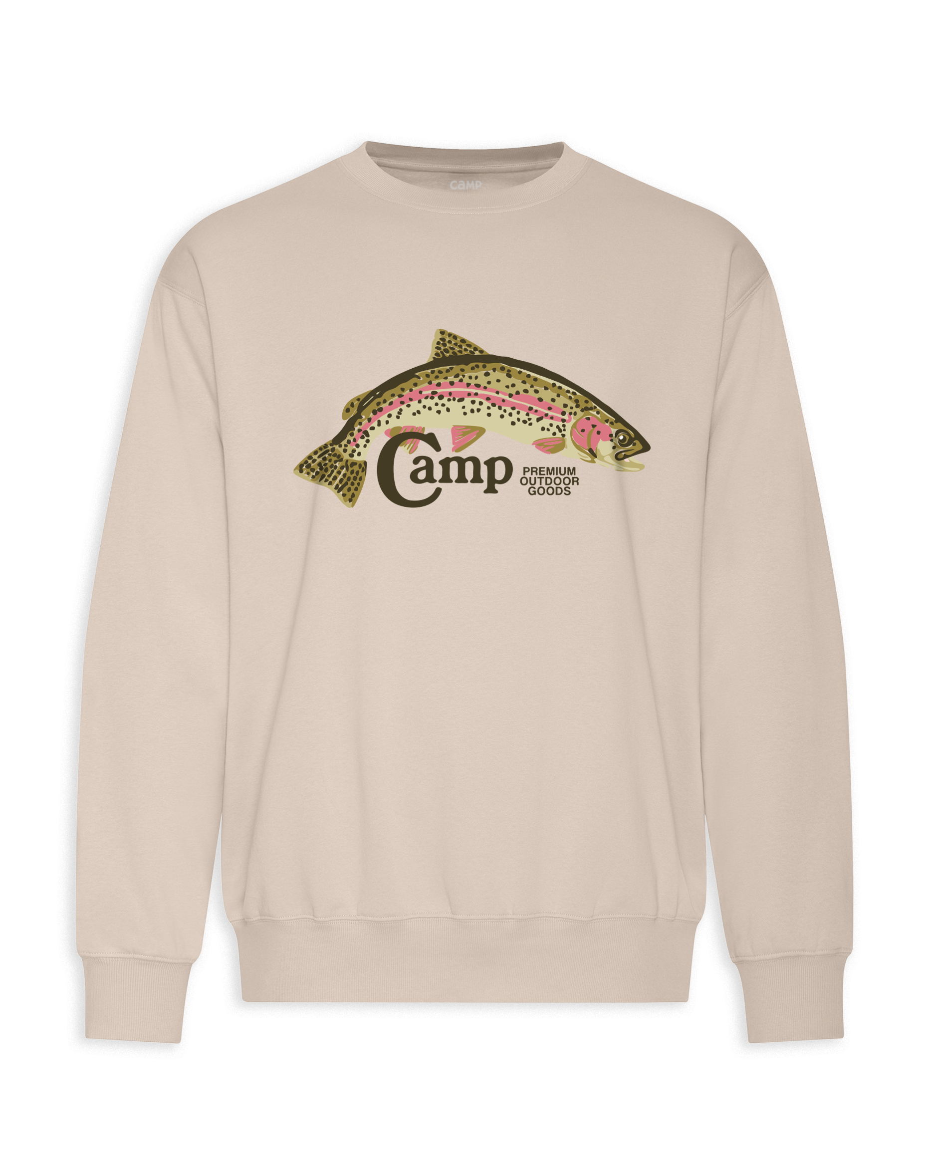 Nice Catch Everyday Crewneck - Sand