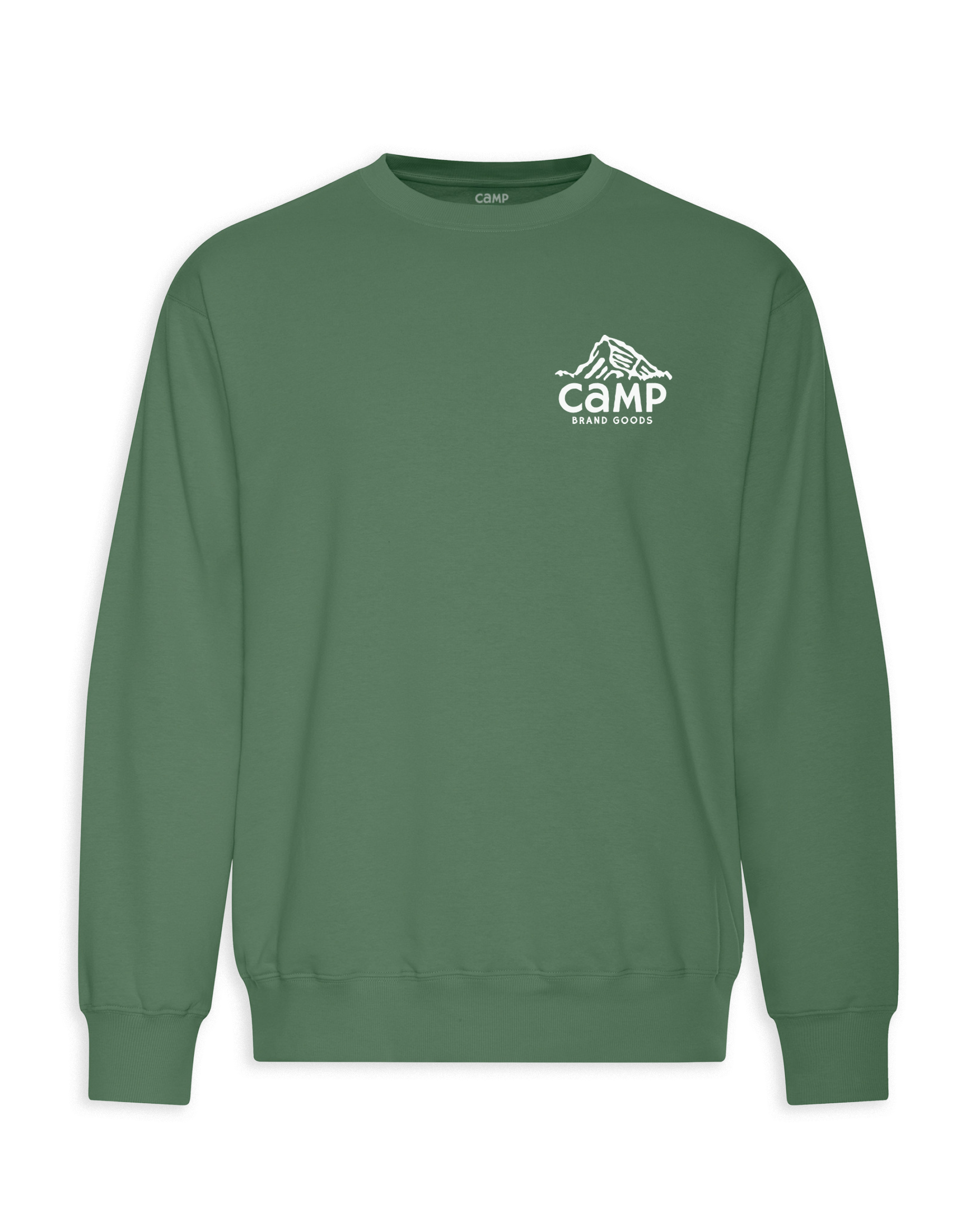 Peak Logo Everyday Crewneck - Balsam Green