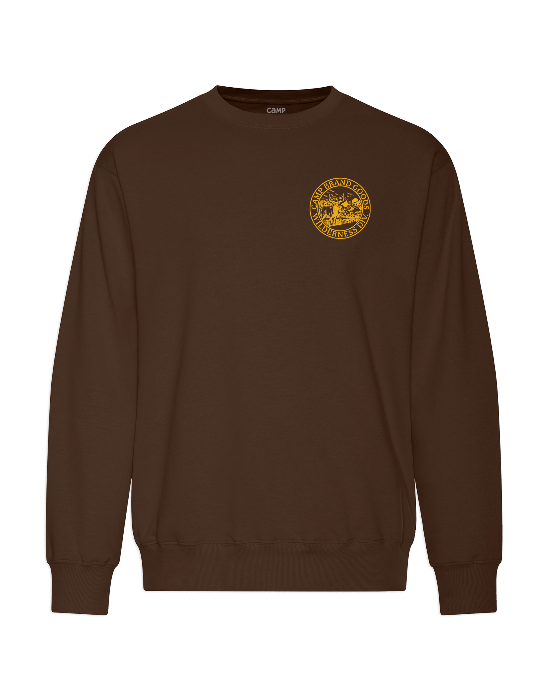 Wilderness Div. Everyday Crewneck - Coffee