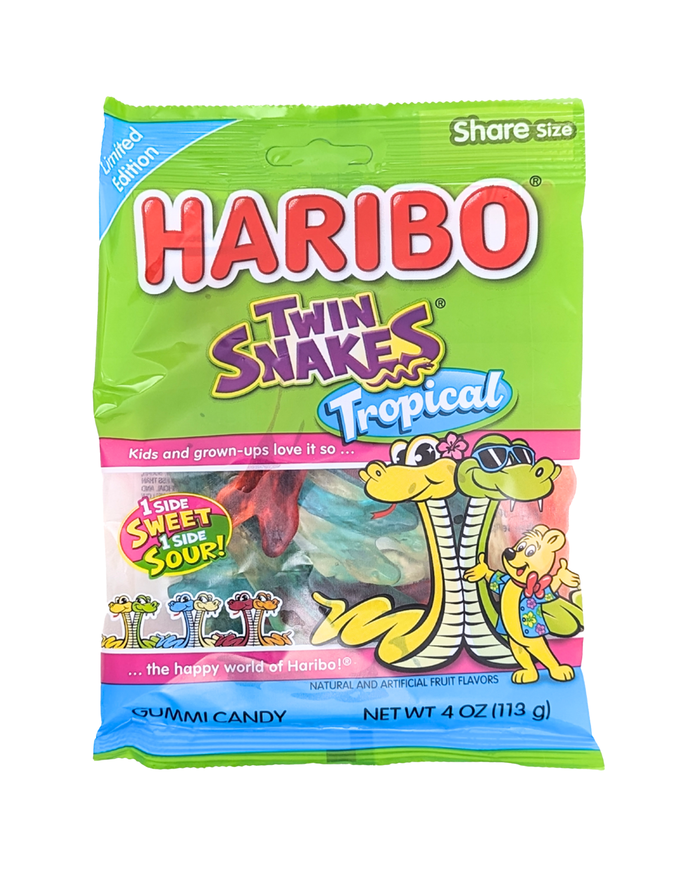 Tropical Twin Snakes Gummi Candy
