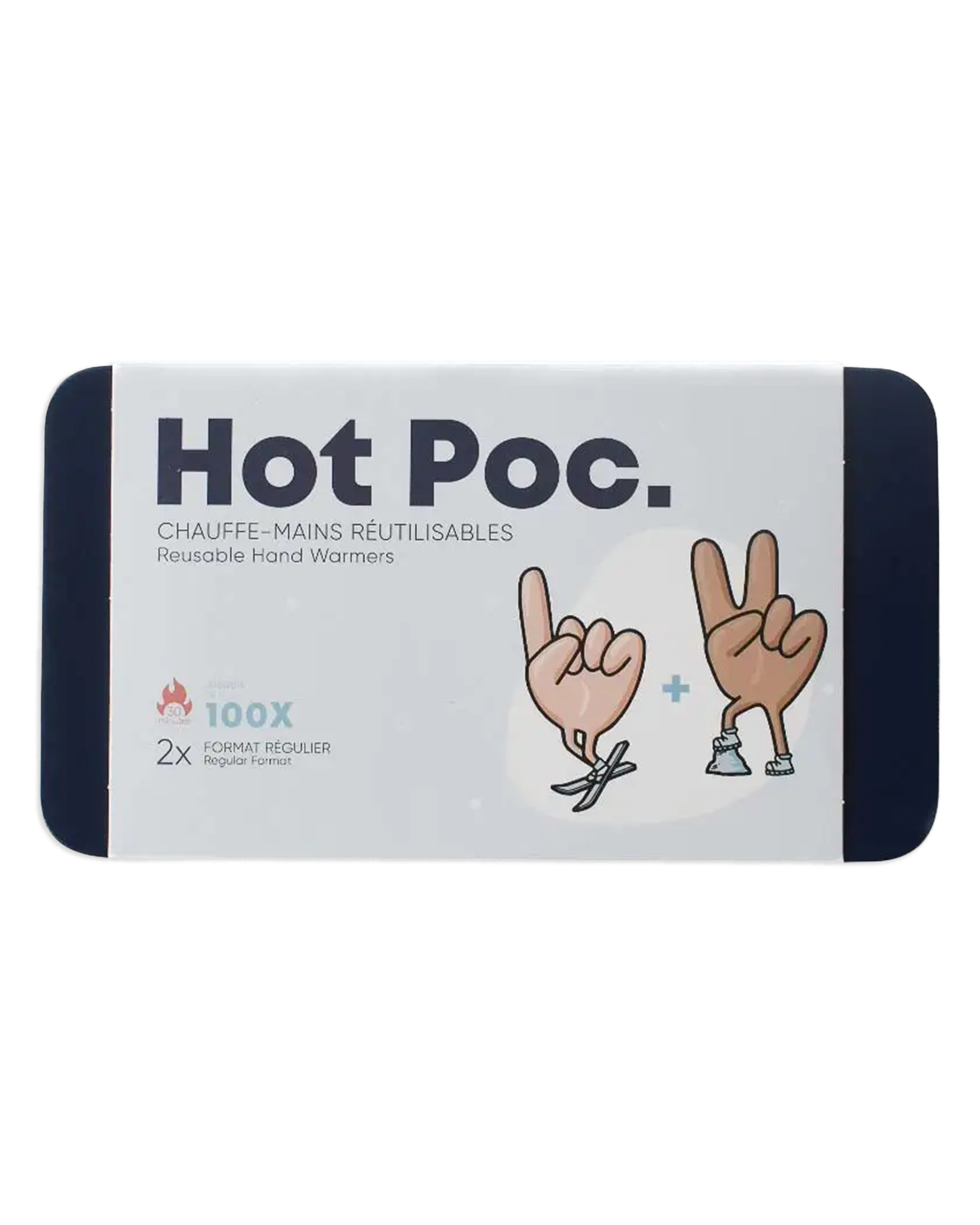 Eco-Friendly Reusable Hand Warmers (2-Pack)