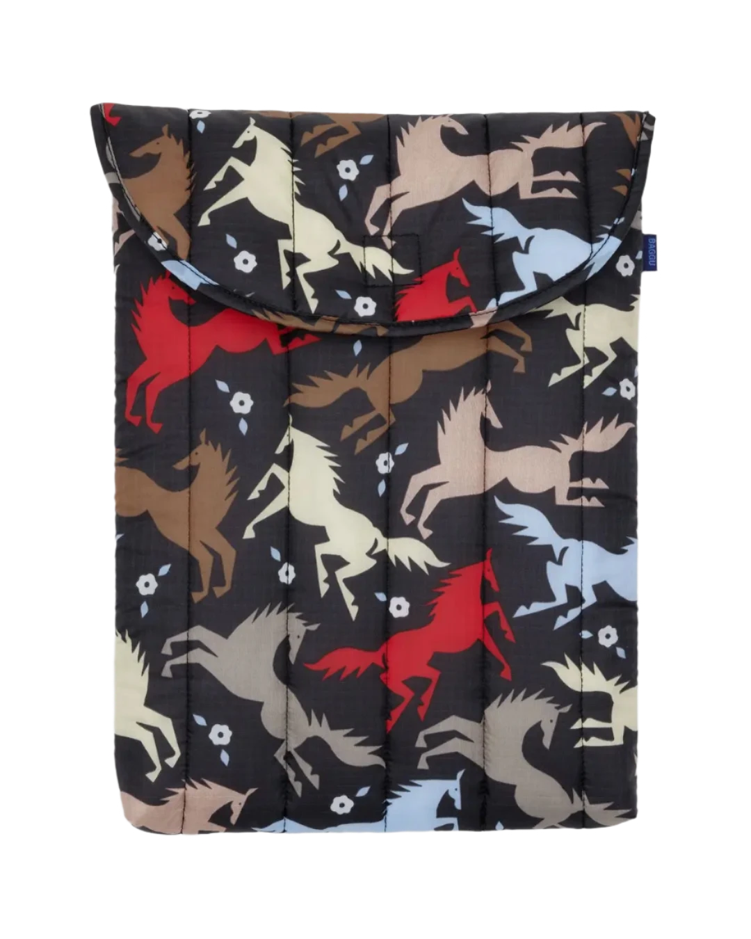 Puffy Laptop Sleeve 13/14" - Horse Cut-Outs