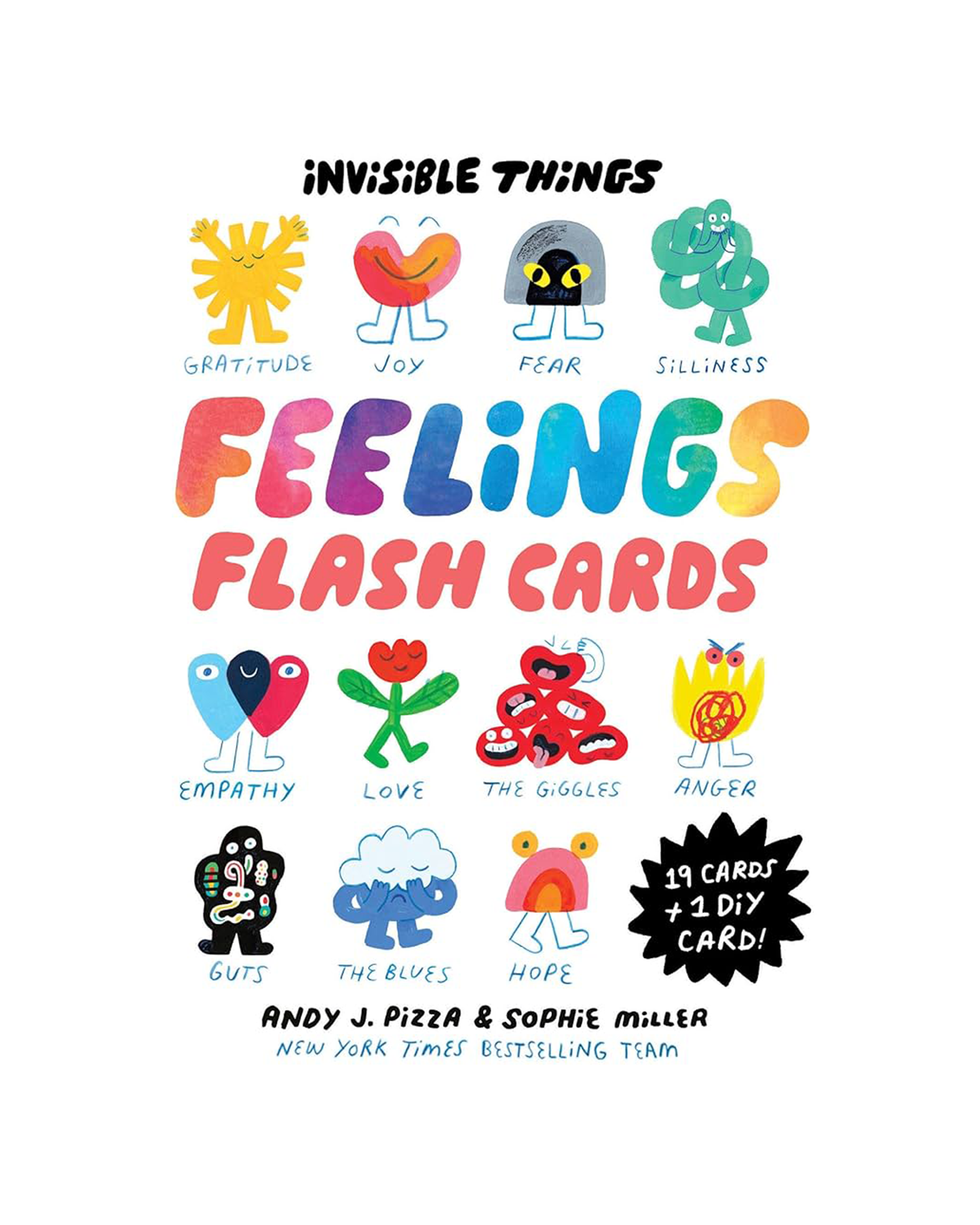 Invisible Things Feelings Flash Cards
