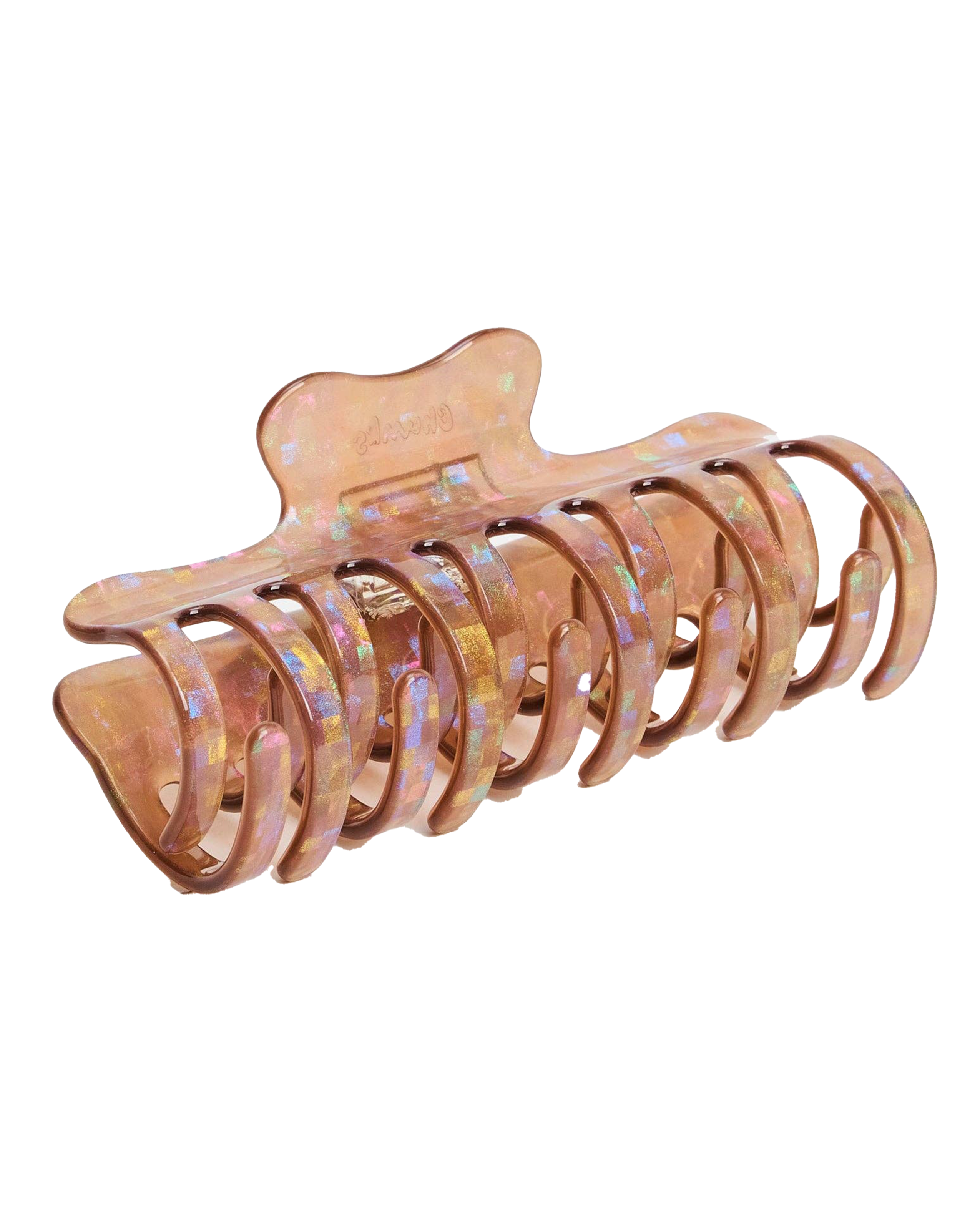 Jojo Claw in Large Hazel Sparkle