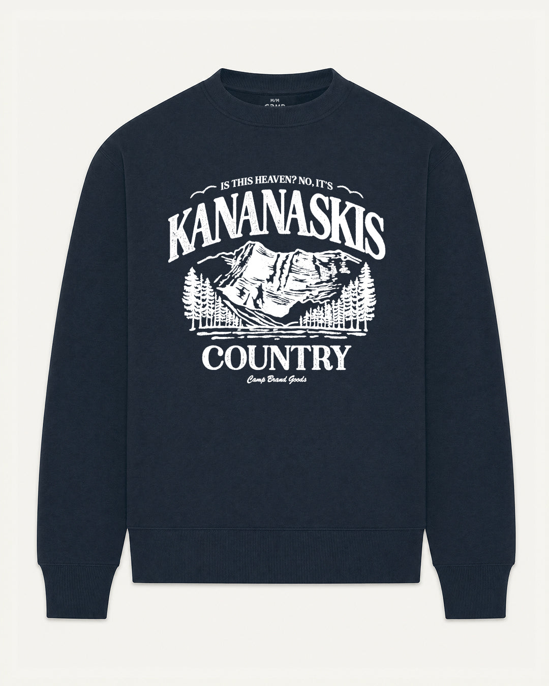 Kananaskis Vintage Crewneck - Navy