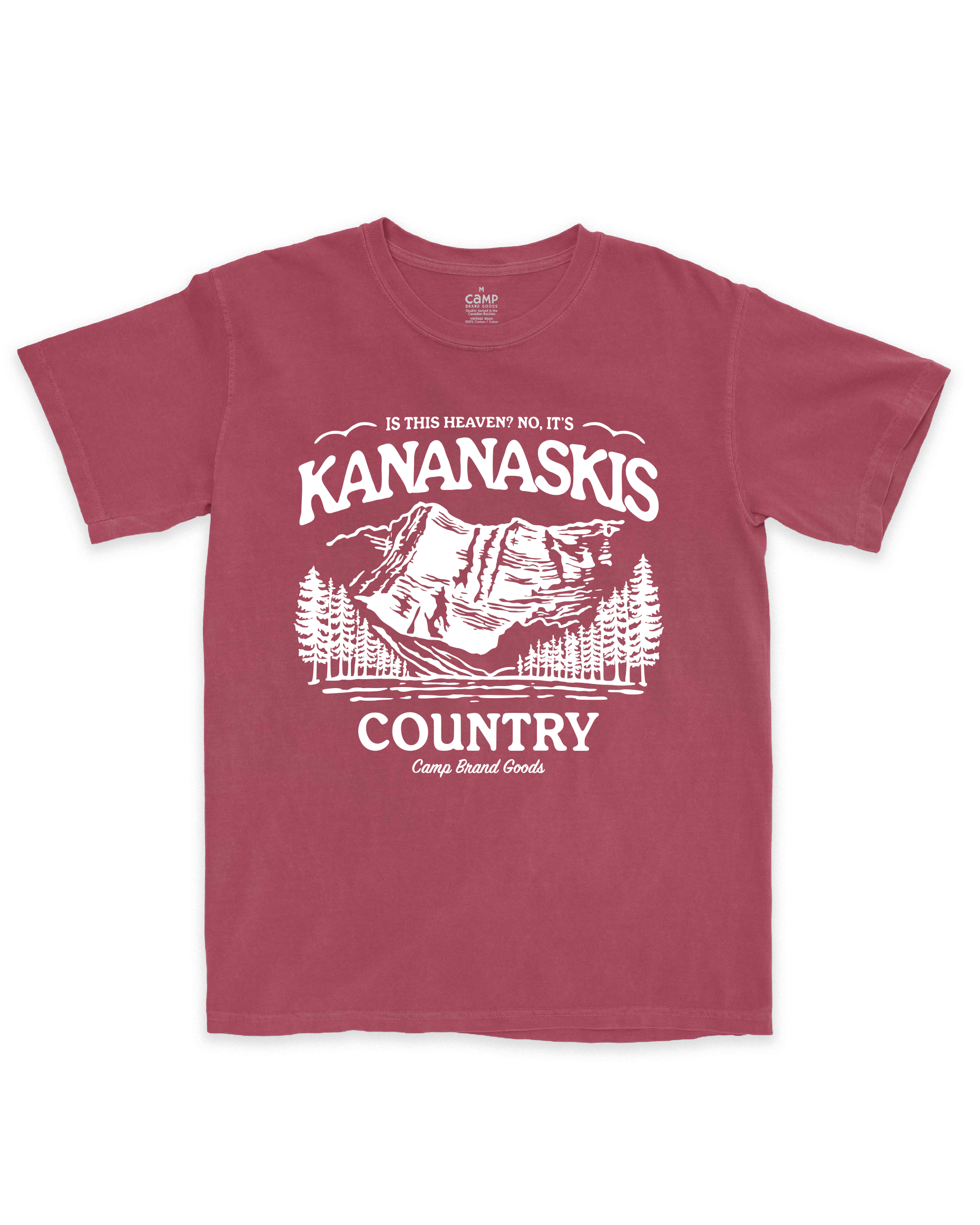 Kananaskis Vintage Tee - Faded Brick
