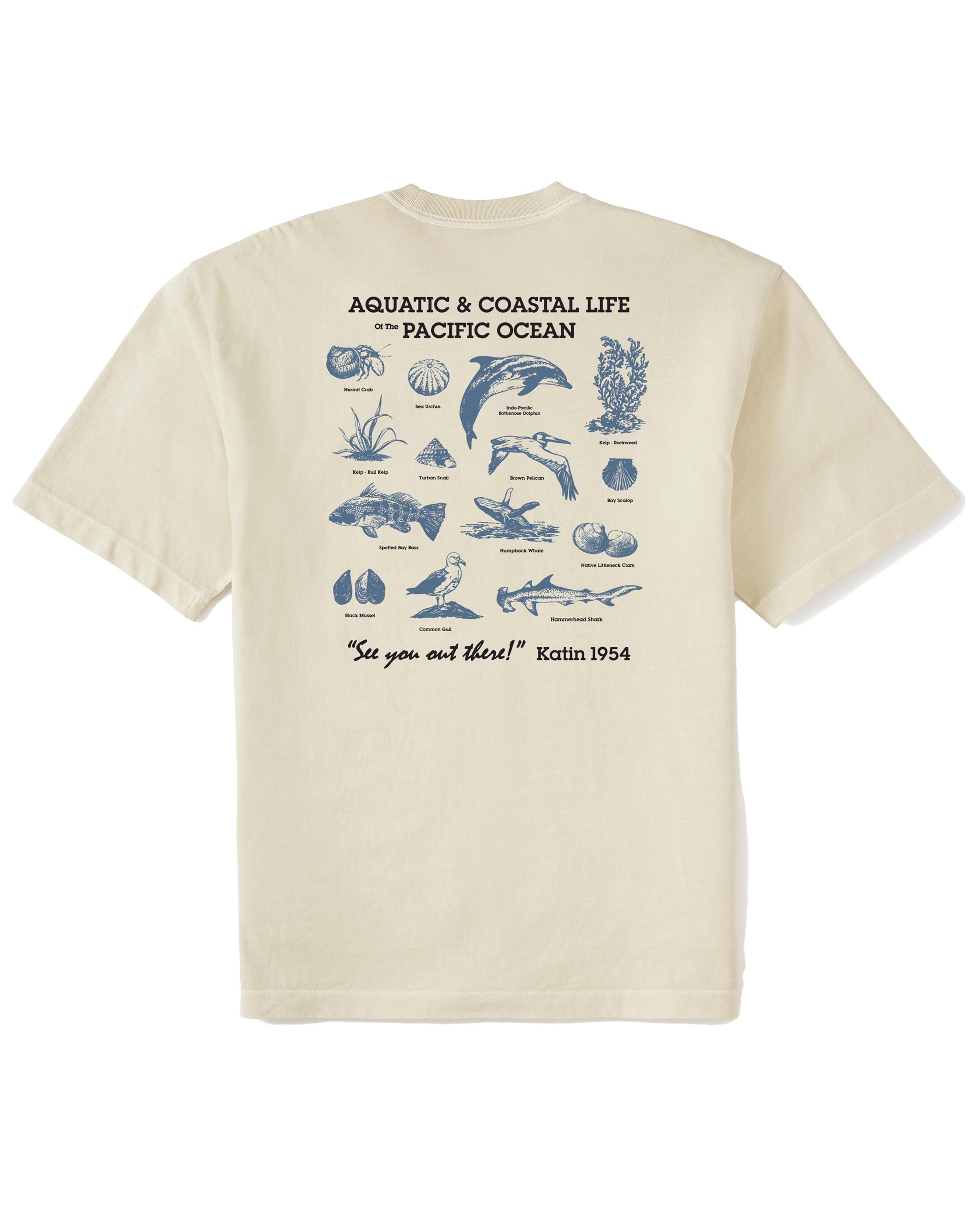 Conservation Box Fit Tee Pelican