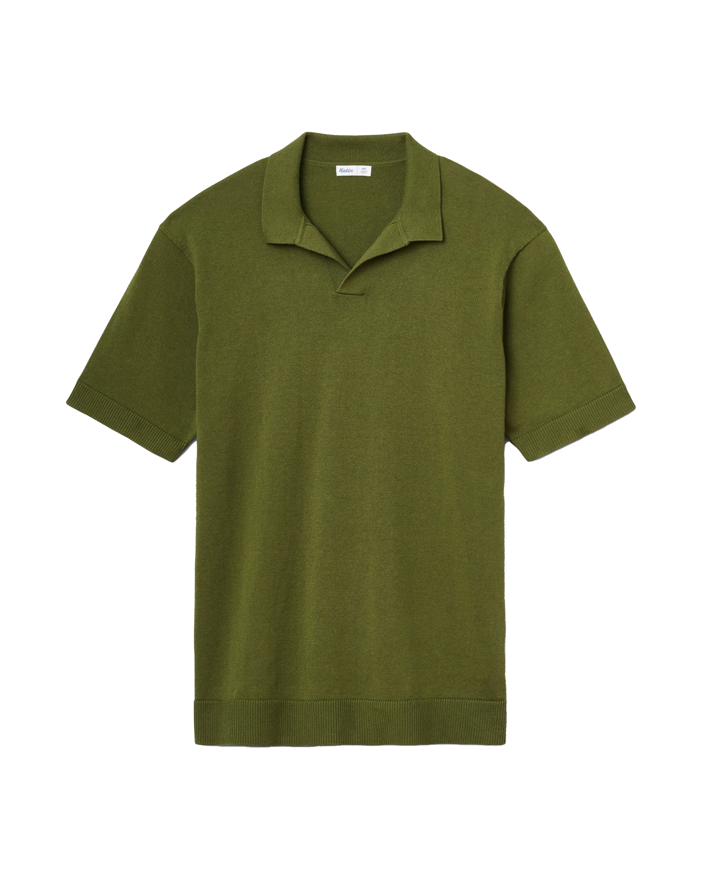 Sherman Knit Polo Olive