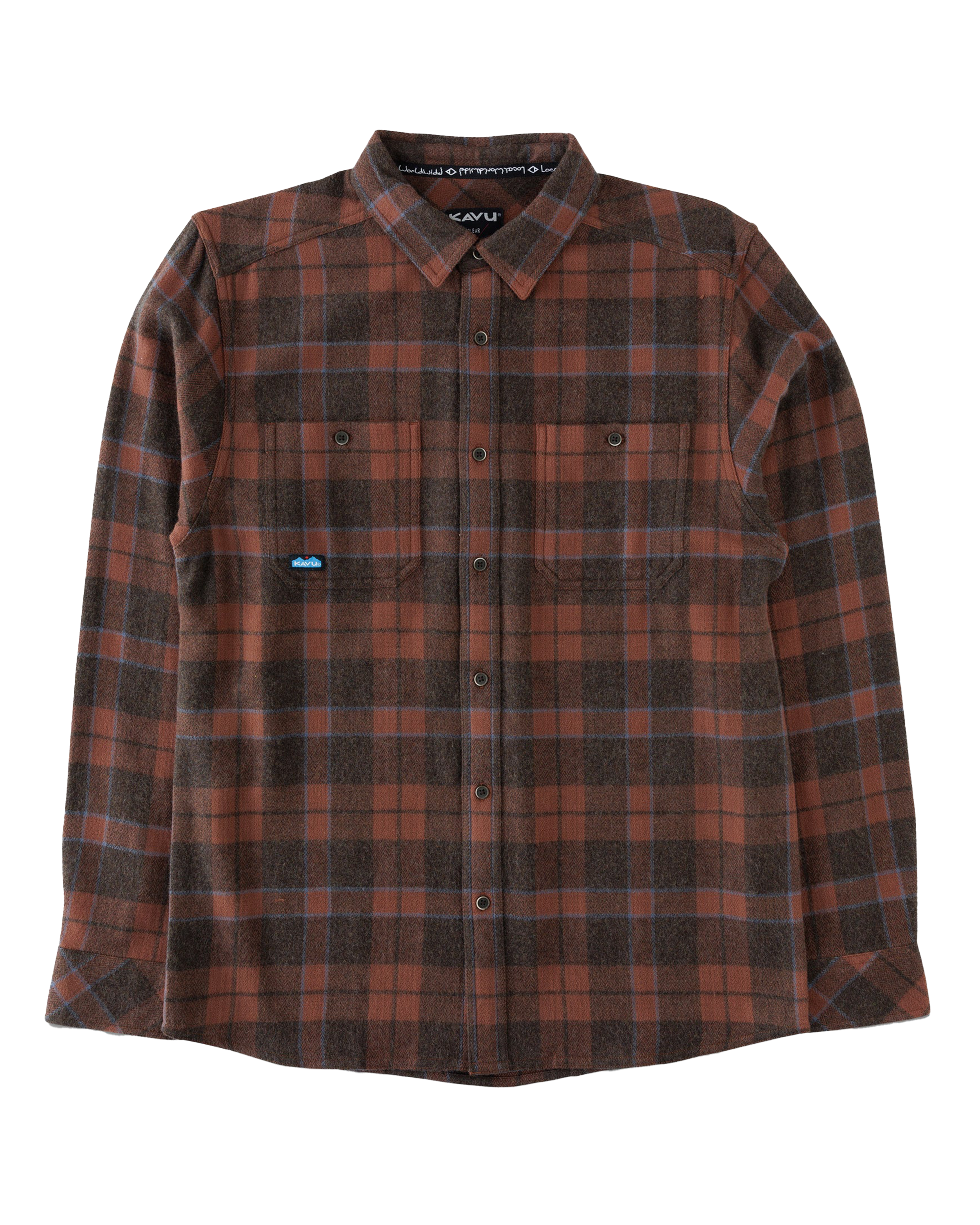 Big Joe Flannel Mahogany Brown