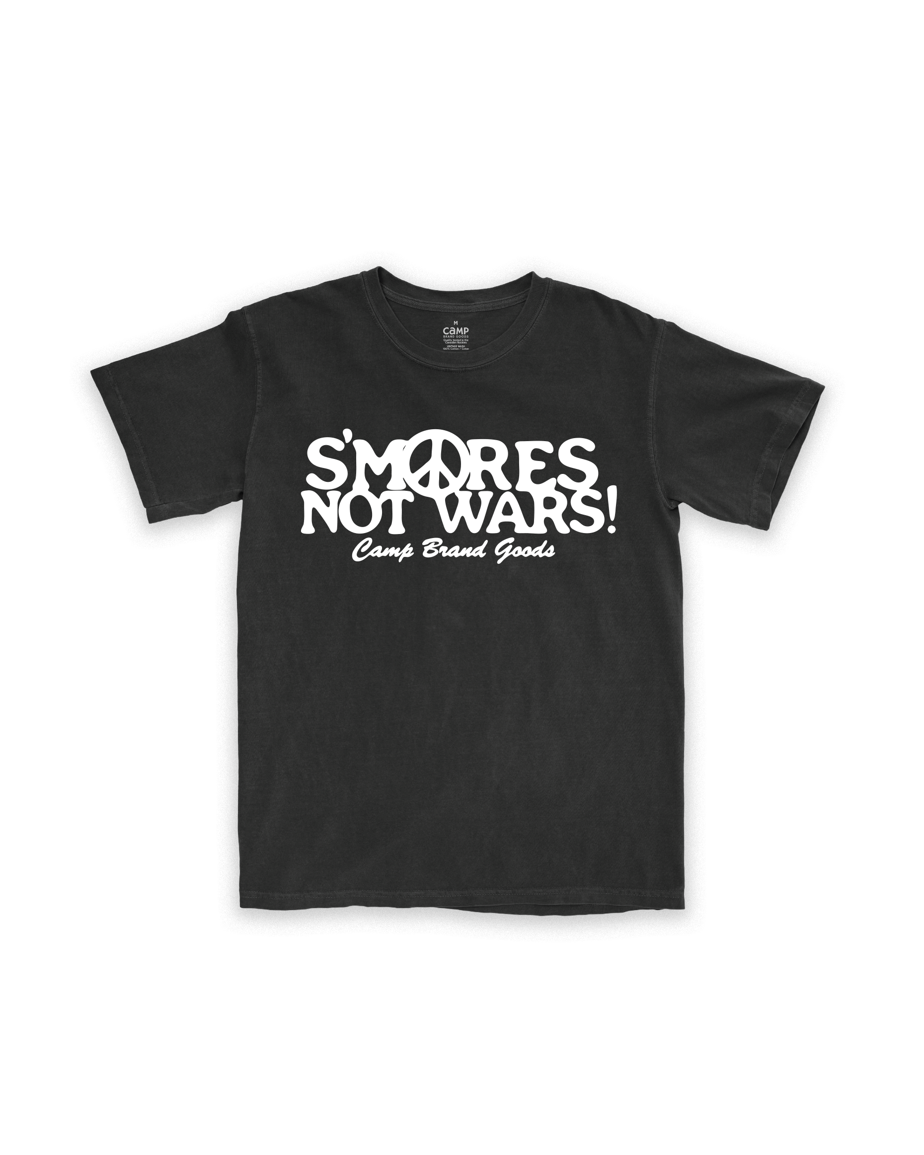S'mores Youth Vintage Tee - Faded Black