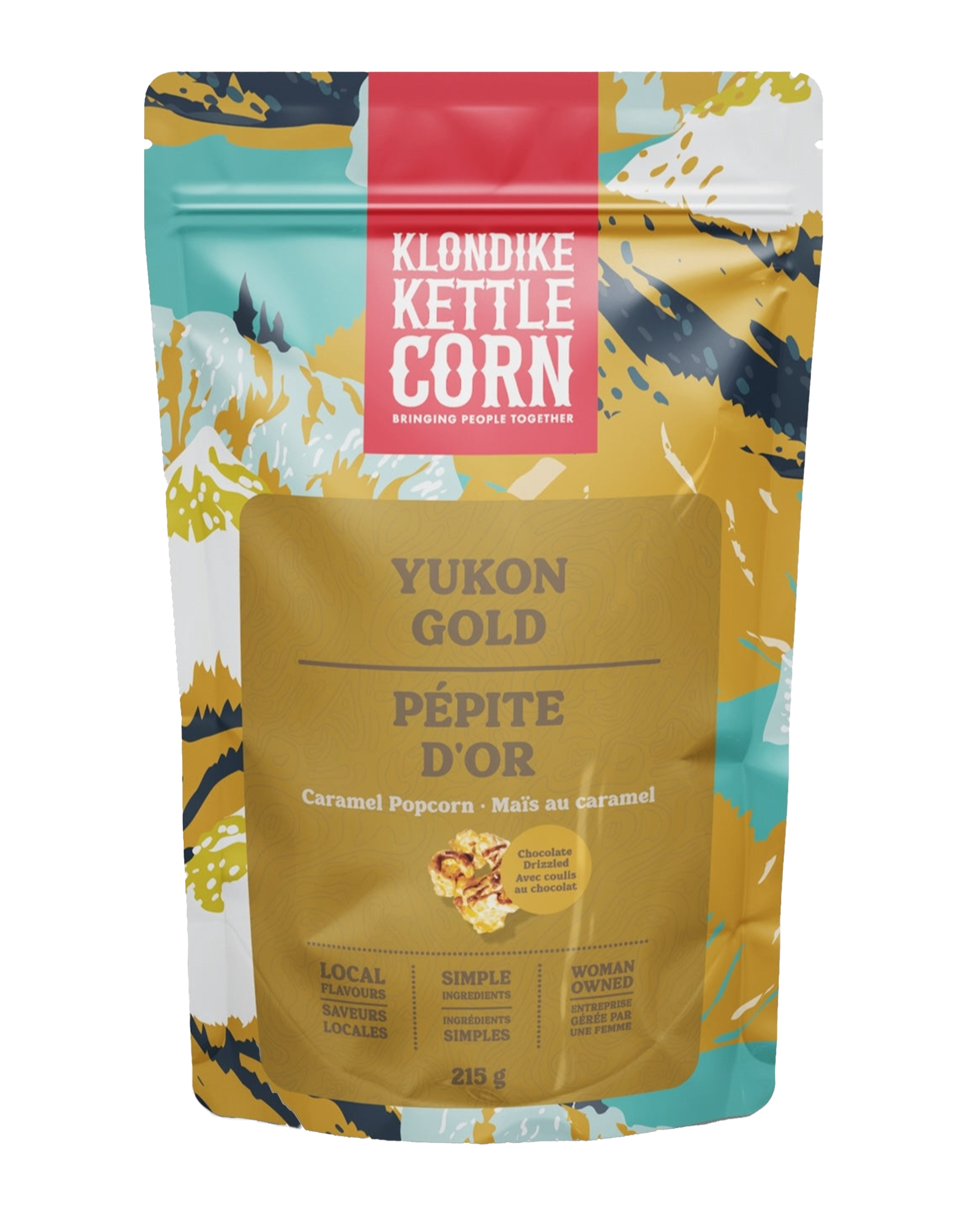 Yukon Gold Chocolate Caramel Drizzle Kettle Corn