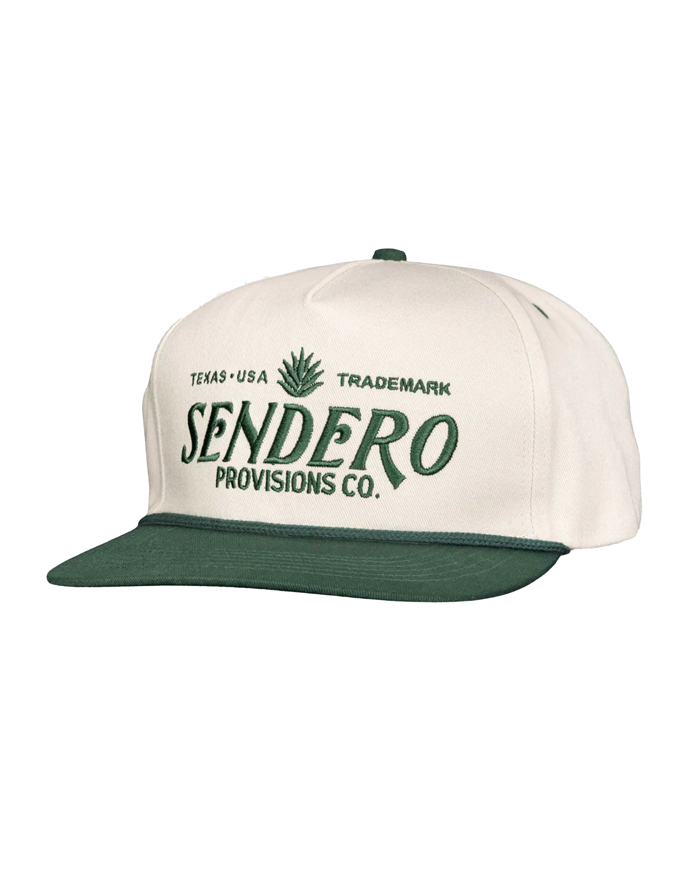 Logo Hat - Cream/Green