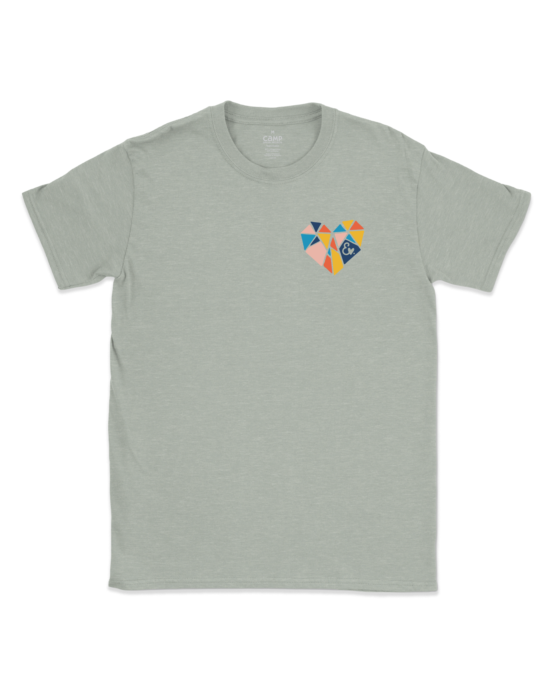 Mountain Heart T-Shirt - Dove