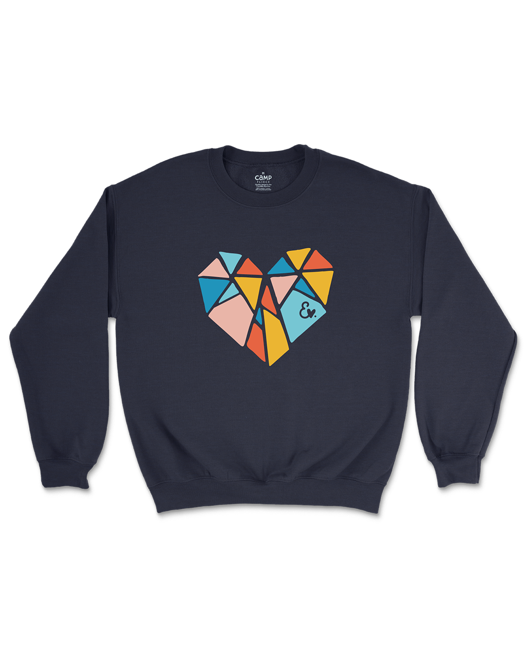 Mountain Heart Sweatshirt - Heather Navy