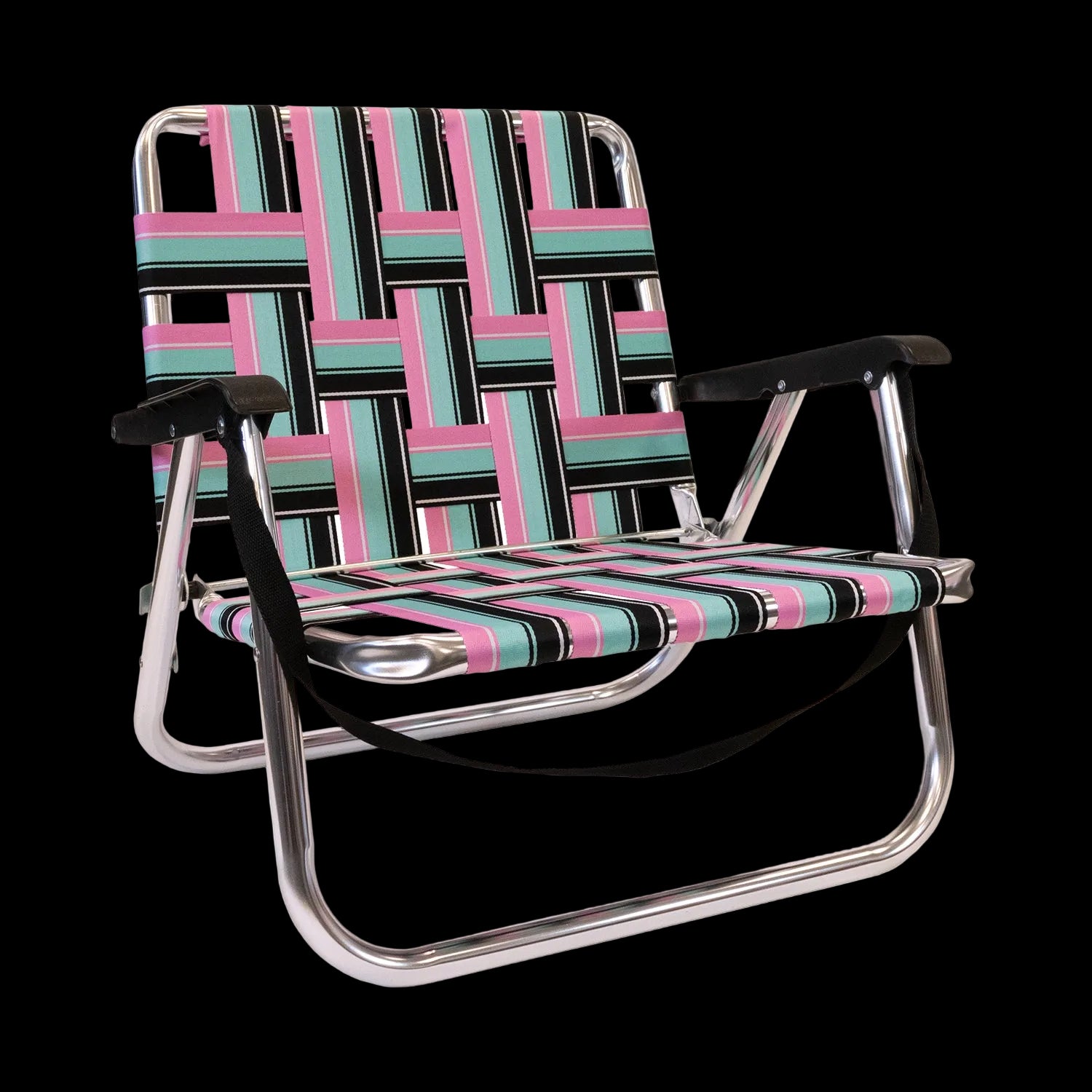 Backtrack Chair Vice Low - Black/Pink Teal