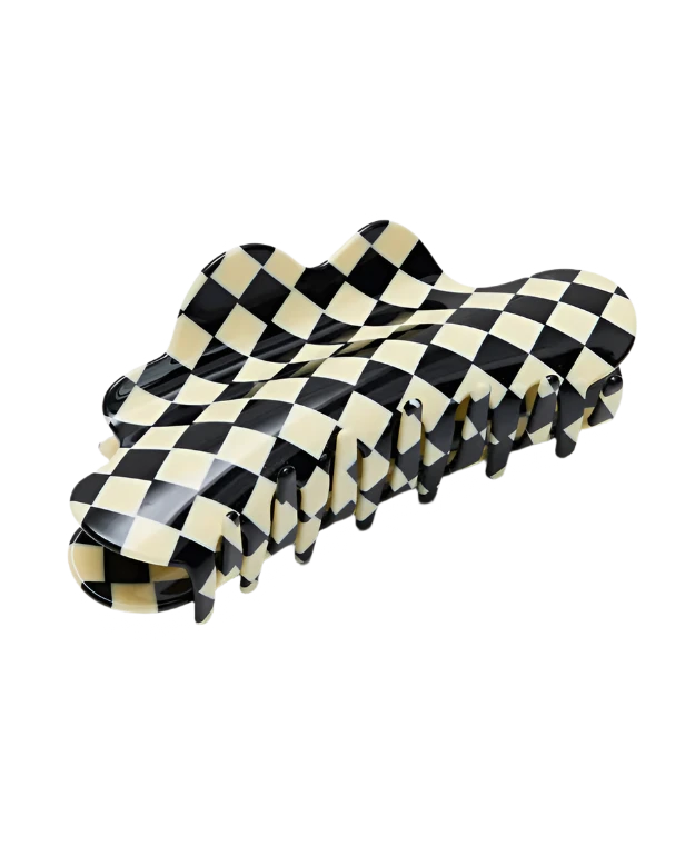 Nimbus Claw in Black + White Checker
