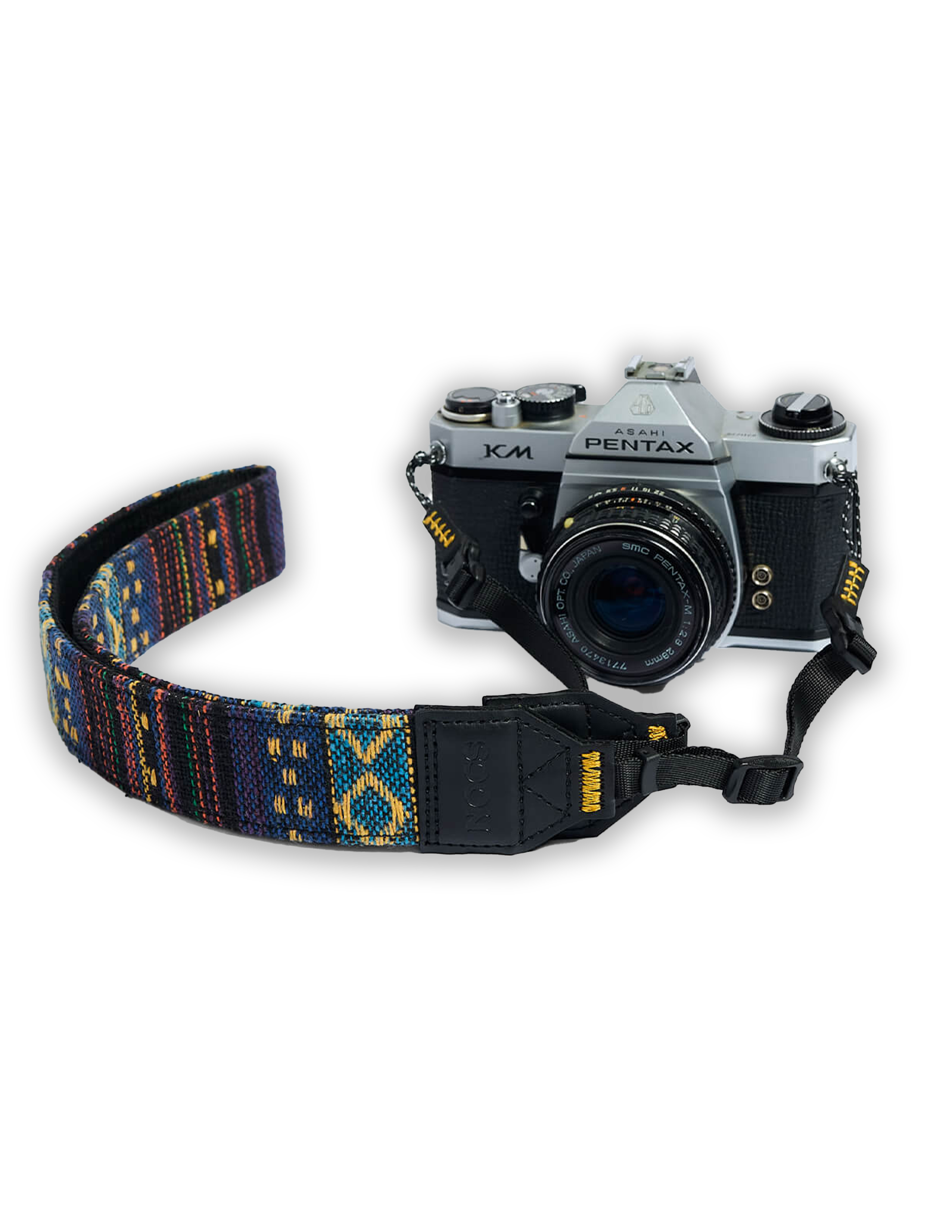 Woven Tapestry Neck Strap - Midnight